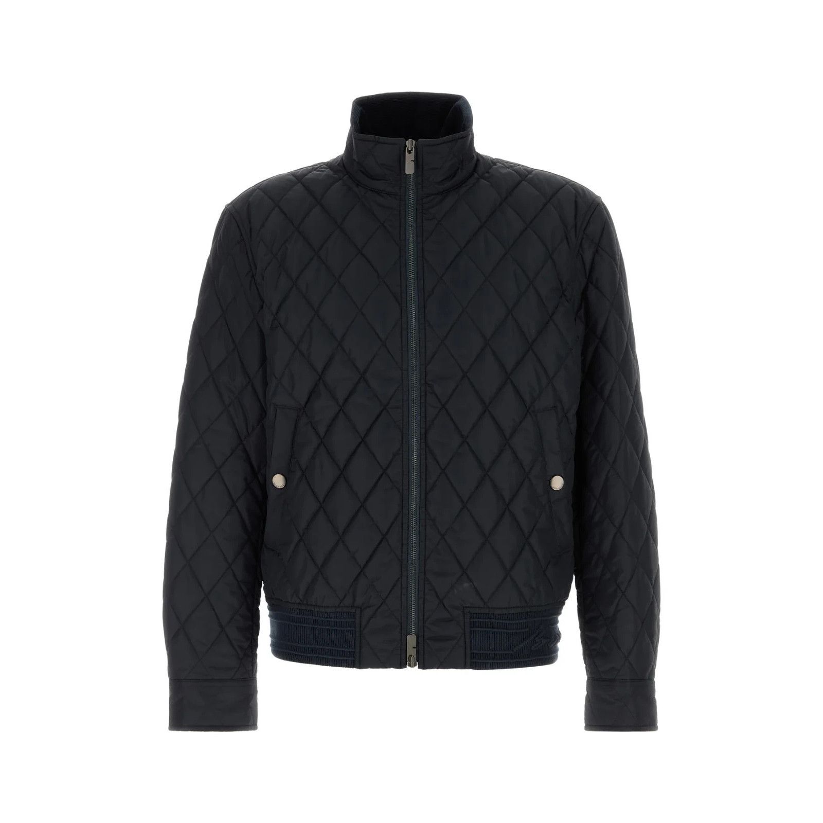Burberry BURBERRY Midnight Blue Nylon Jacket New & Authentic (Men's S Size US M / EU 48-50 / 2 - 1 Thumbnail