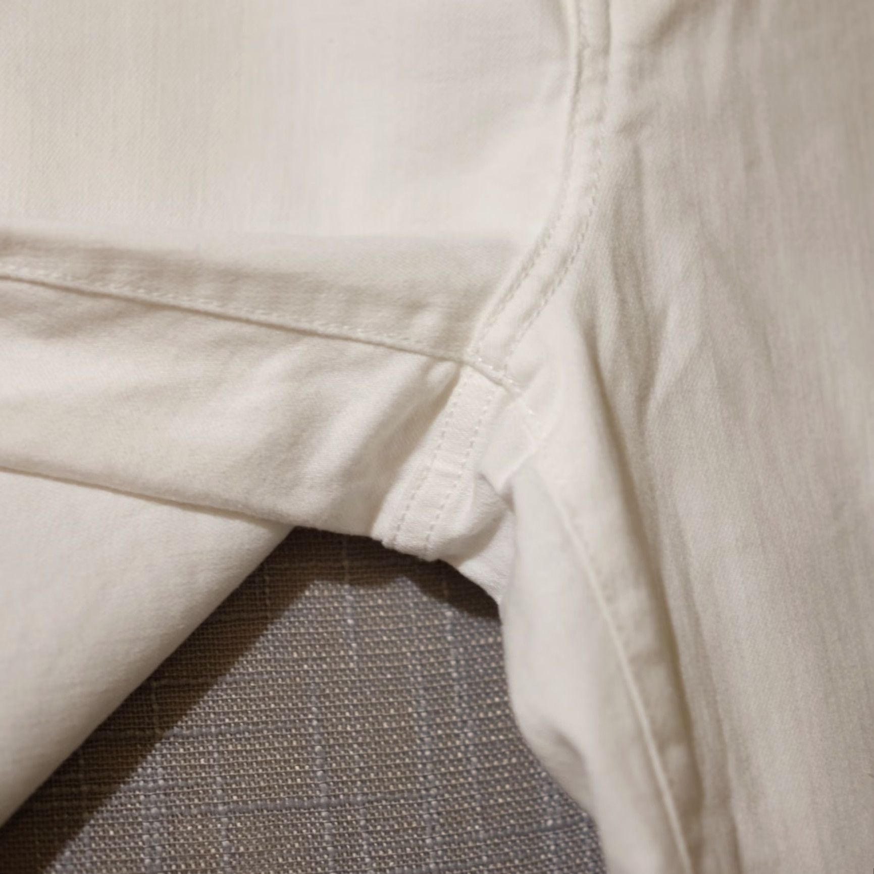 Vintage Nwot! St Johns Bay Skinny Leg Jeans White Denim Womens 12 34x29 #H98-11 Size 34" / US 12 / IT 48 - 4 Thumbnail