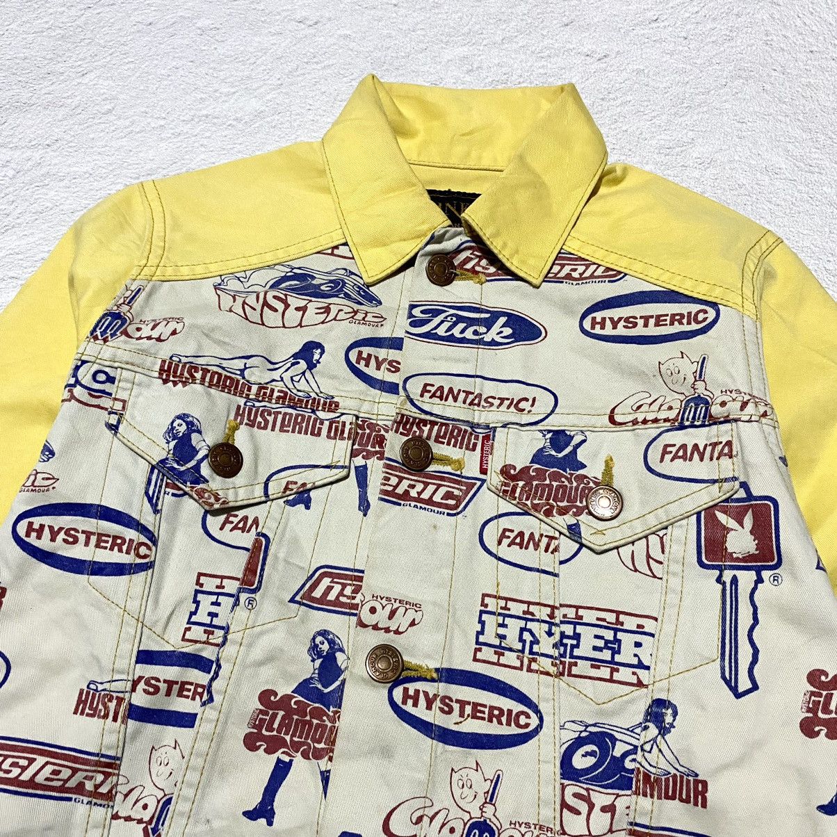 Hysteric Glamour 💥RARE💥 Vintage Hysteric glamour kinky denim jacket Size S / US 4 / IT 40 - 2 Thumbnail