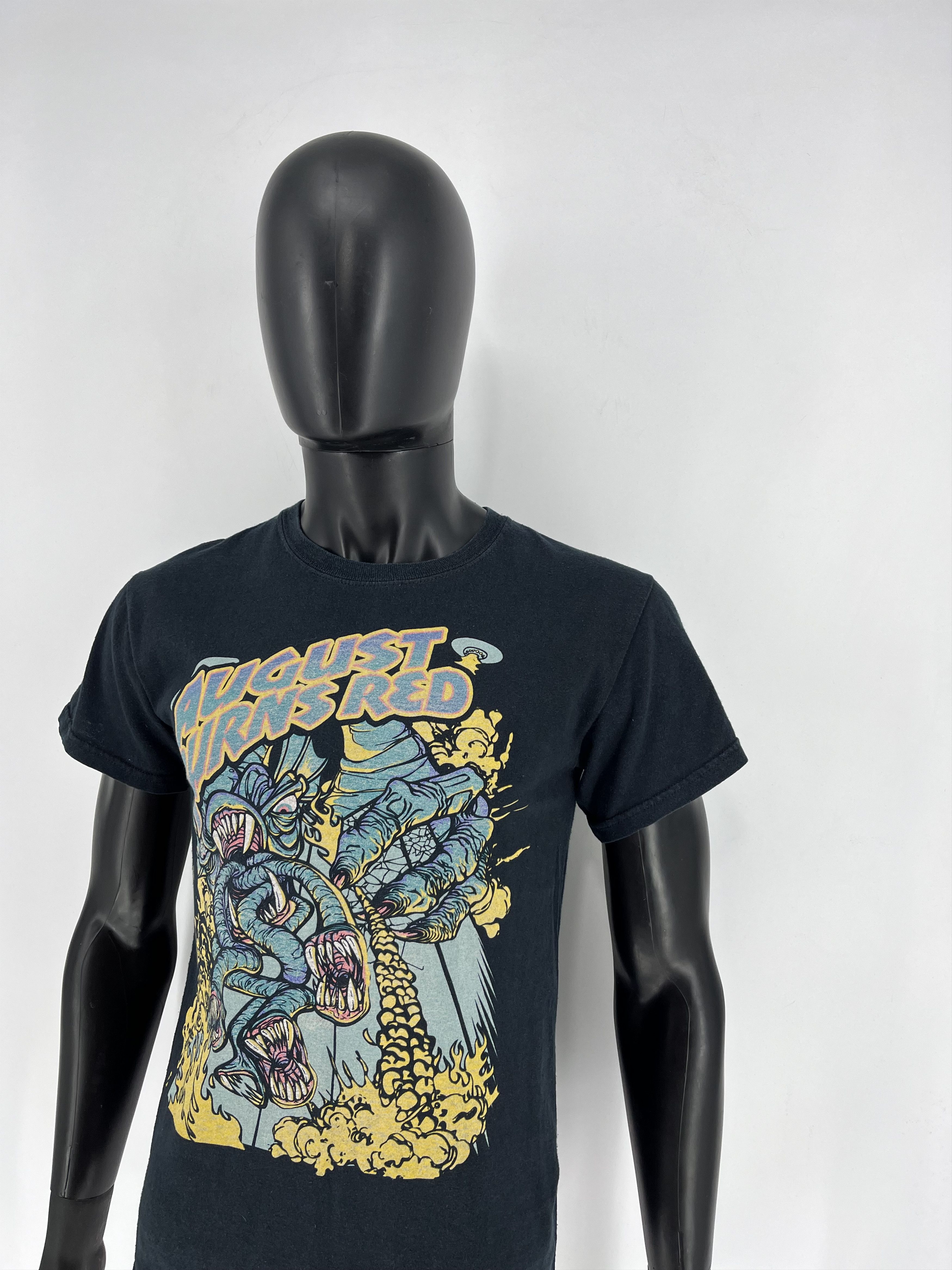 Band Tees × Vintage Vintage Y2K August Burns Red Monsters T Shirt Size US S / EU 44-46 / 1 - 4 Thumbnail