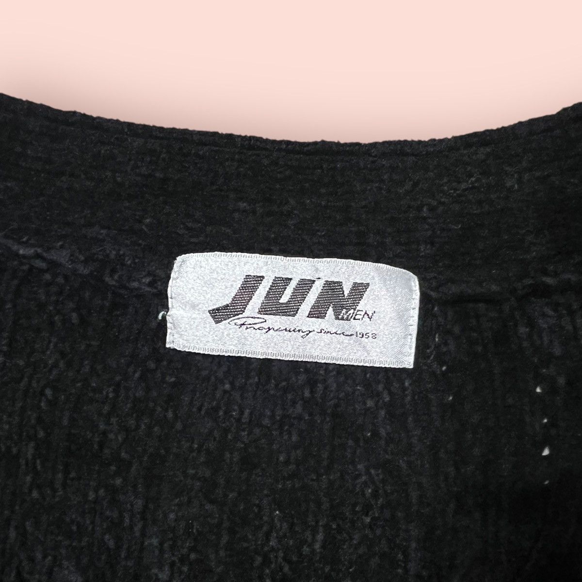 Jun Takahashi VINTAGE JUN MEN BUTTON UP KNITTED CARDIGAN Size US L / EU 52-54 / 3 - 11 Thumbnail