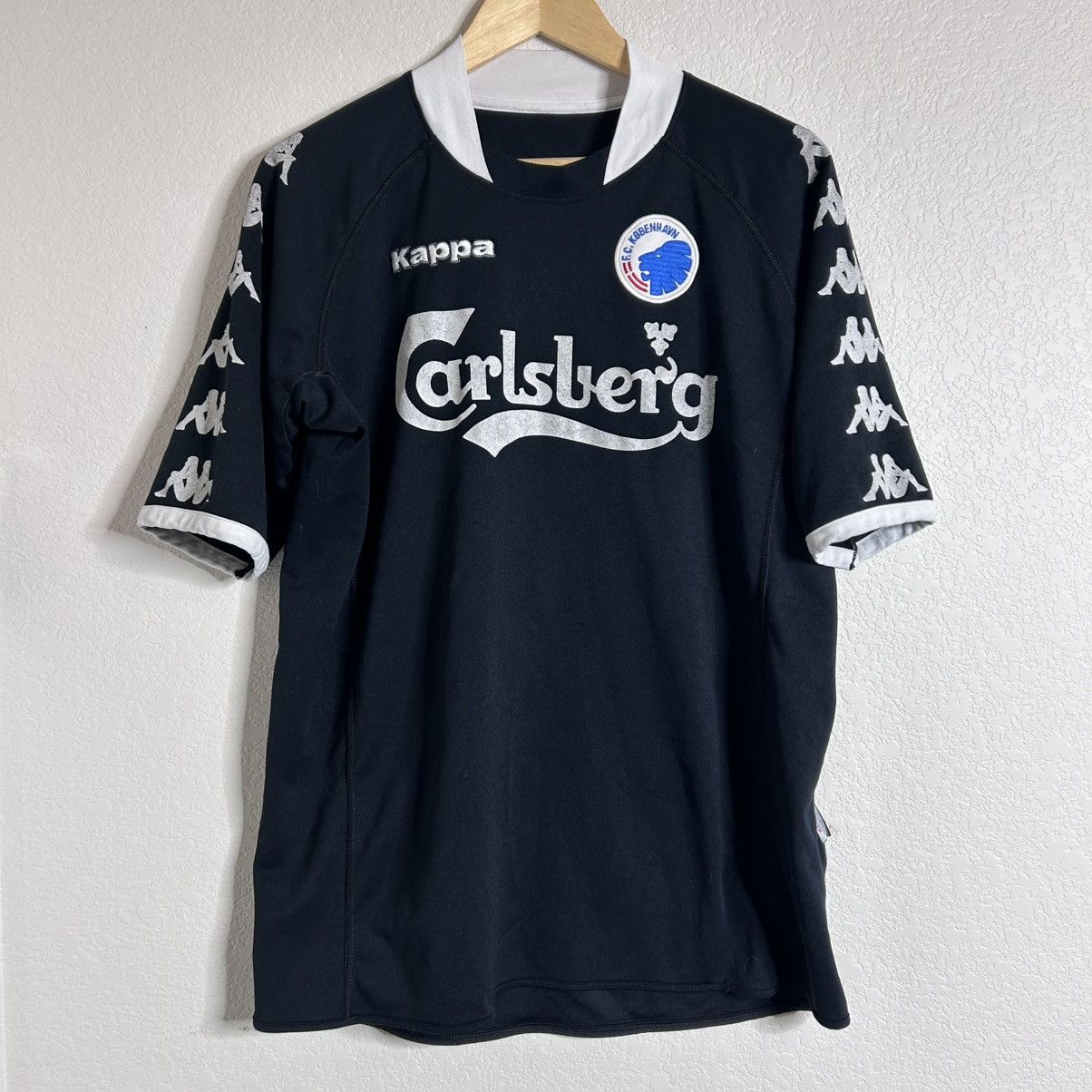 Kappa × Vintage 2009 kappa Copenhagen fc away football jersey Size US XL / EU 56 / 4 - 1 Thumbnail