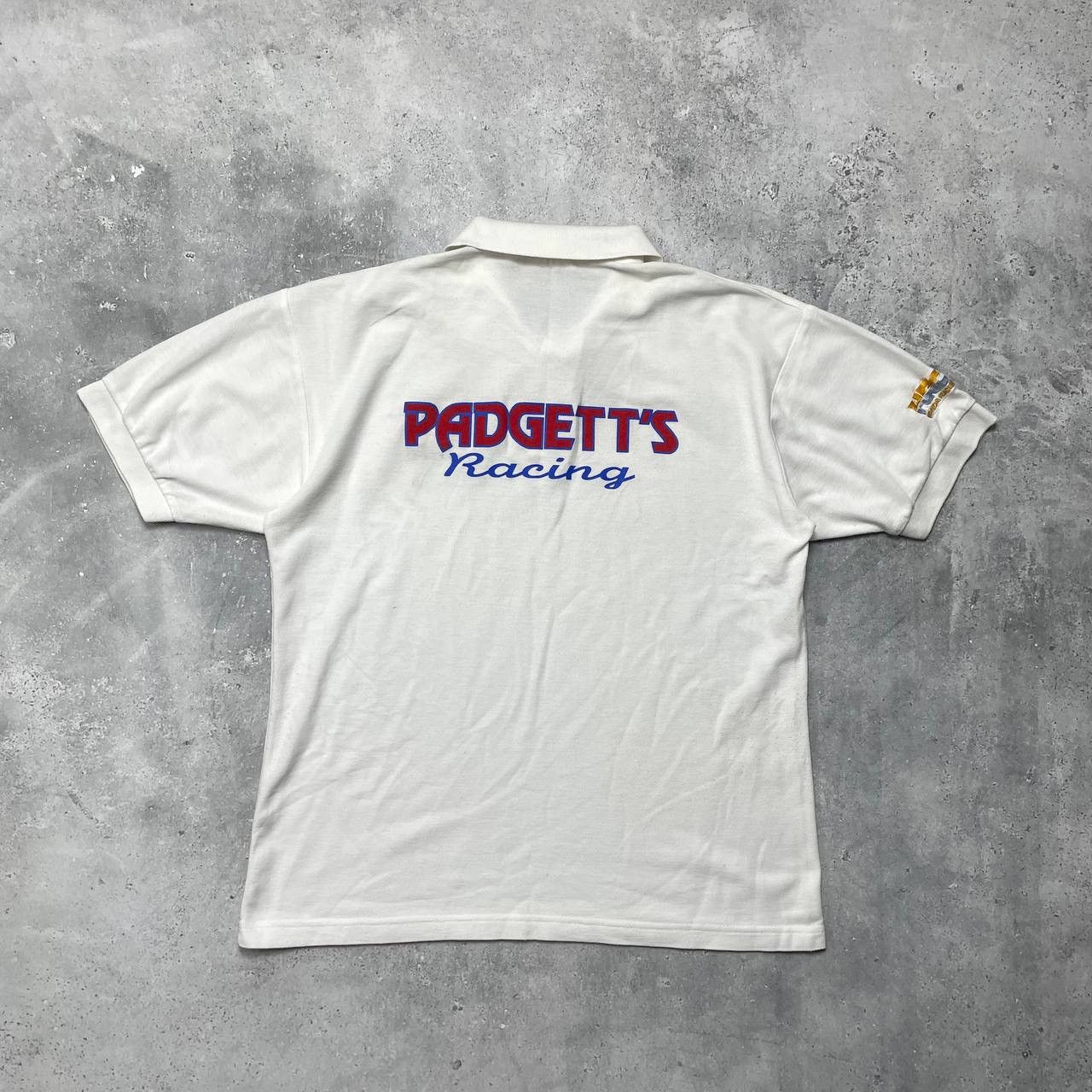 Honda Vintage 90s Honda Racing Team Padgetts Polo Shirt White Size US M / EU 48-50 / 2 - 2 Thumbnail