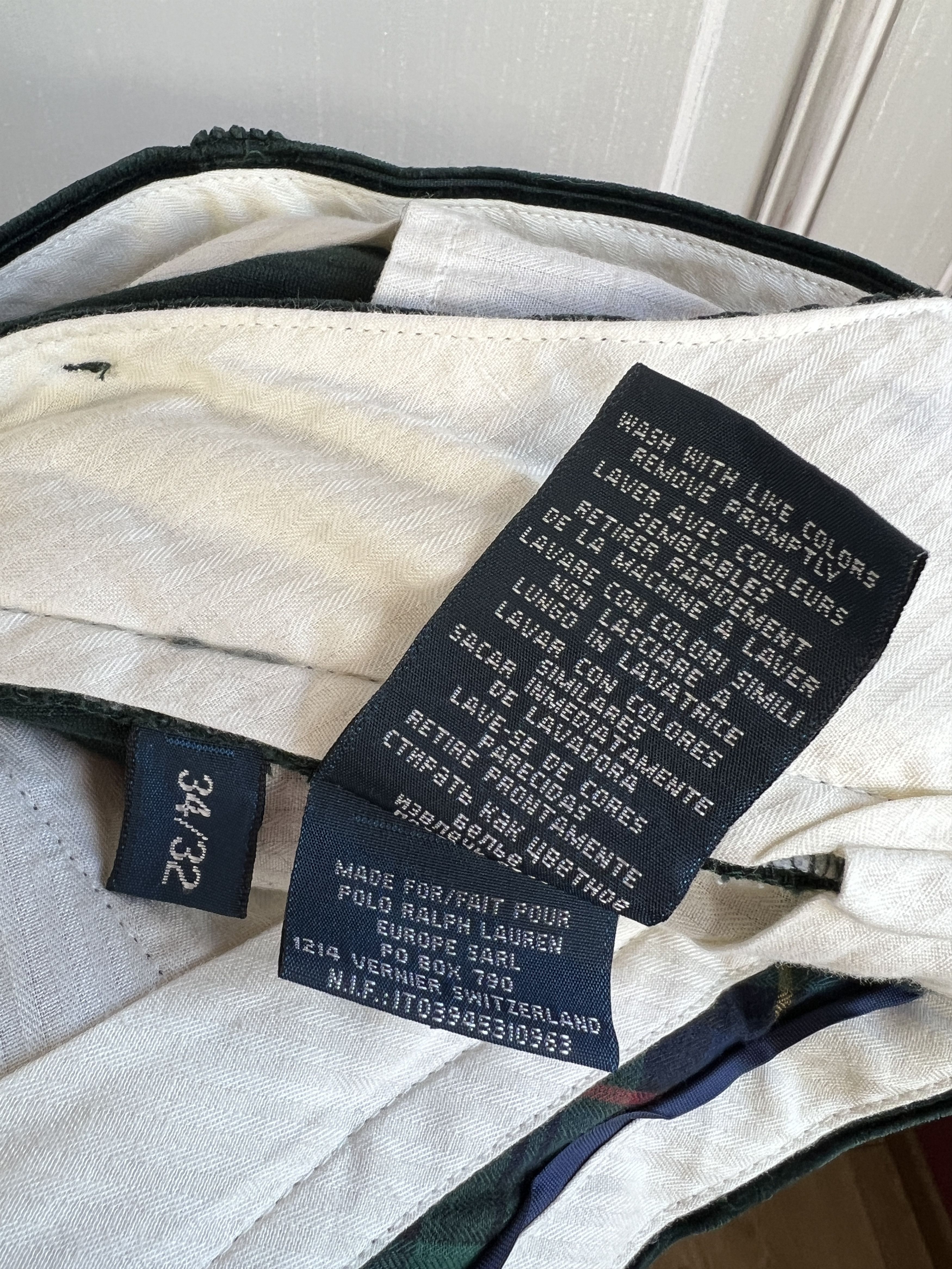 Polo Ralph Lauren × Vintage CRAZY VINTAGE CORDUROY POLO RALPH LAUREN PANTS Size US 34 / EU 50 - 9 Thumbnail