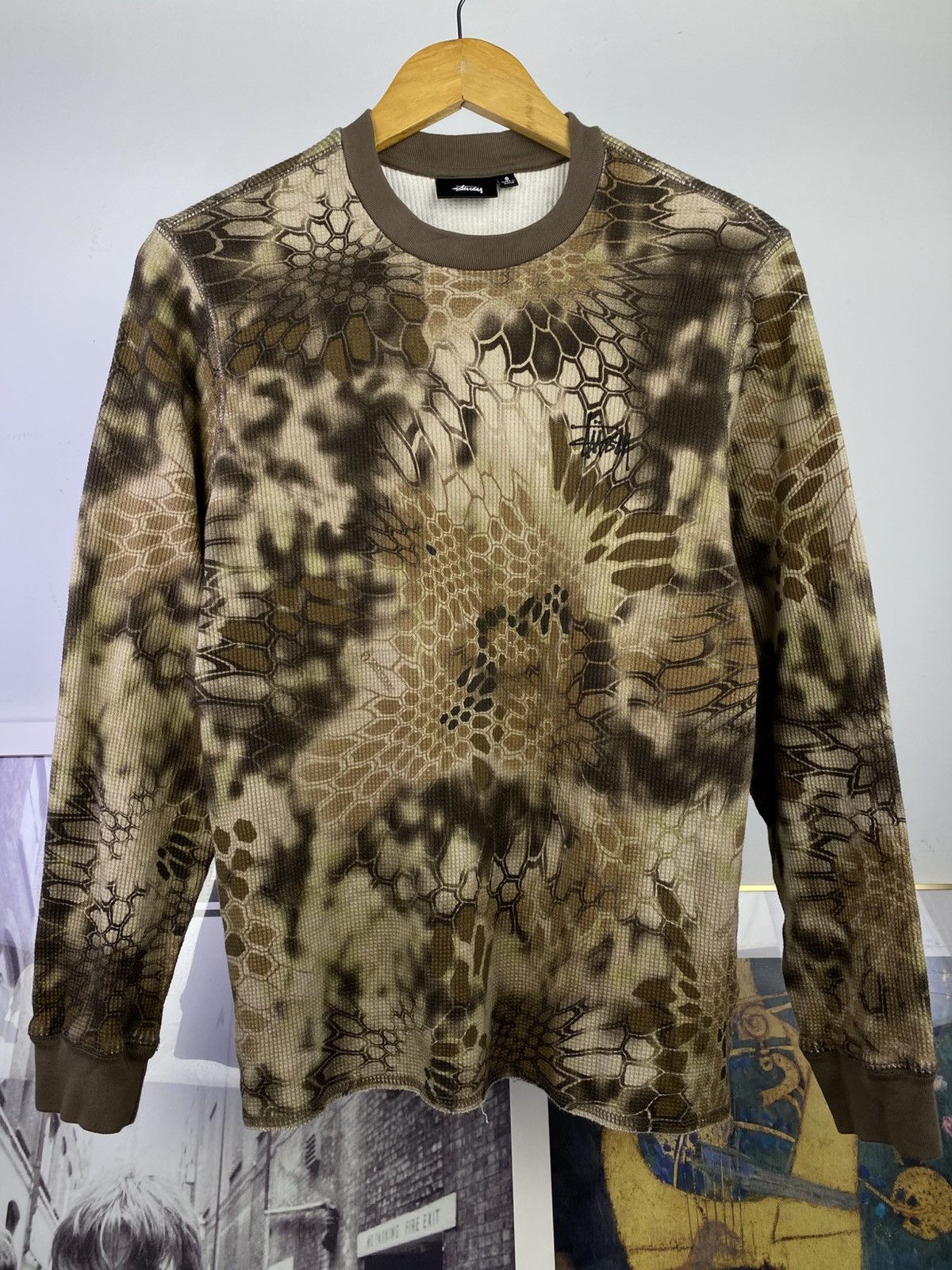 Stussy Fall 2023 Stussy Kryptek Camo Longsleeve Thermal Shirt