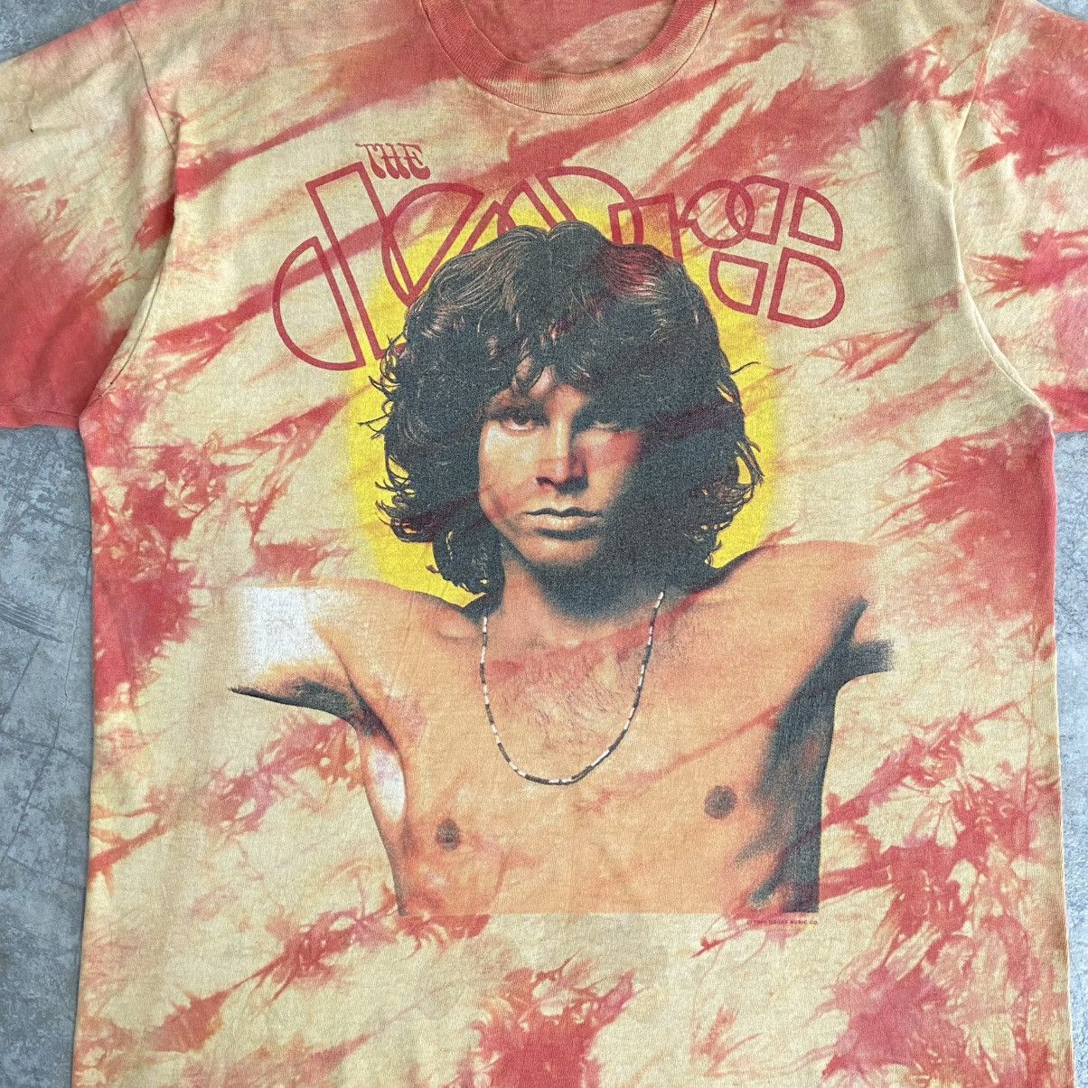 Band Tees VTG 1990’s The Doors Jim Morrison Single Stitch Tie Dye Tee Size US L / EU 52-54 / 3 - 4 Thumbnail
