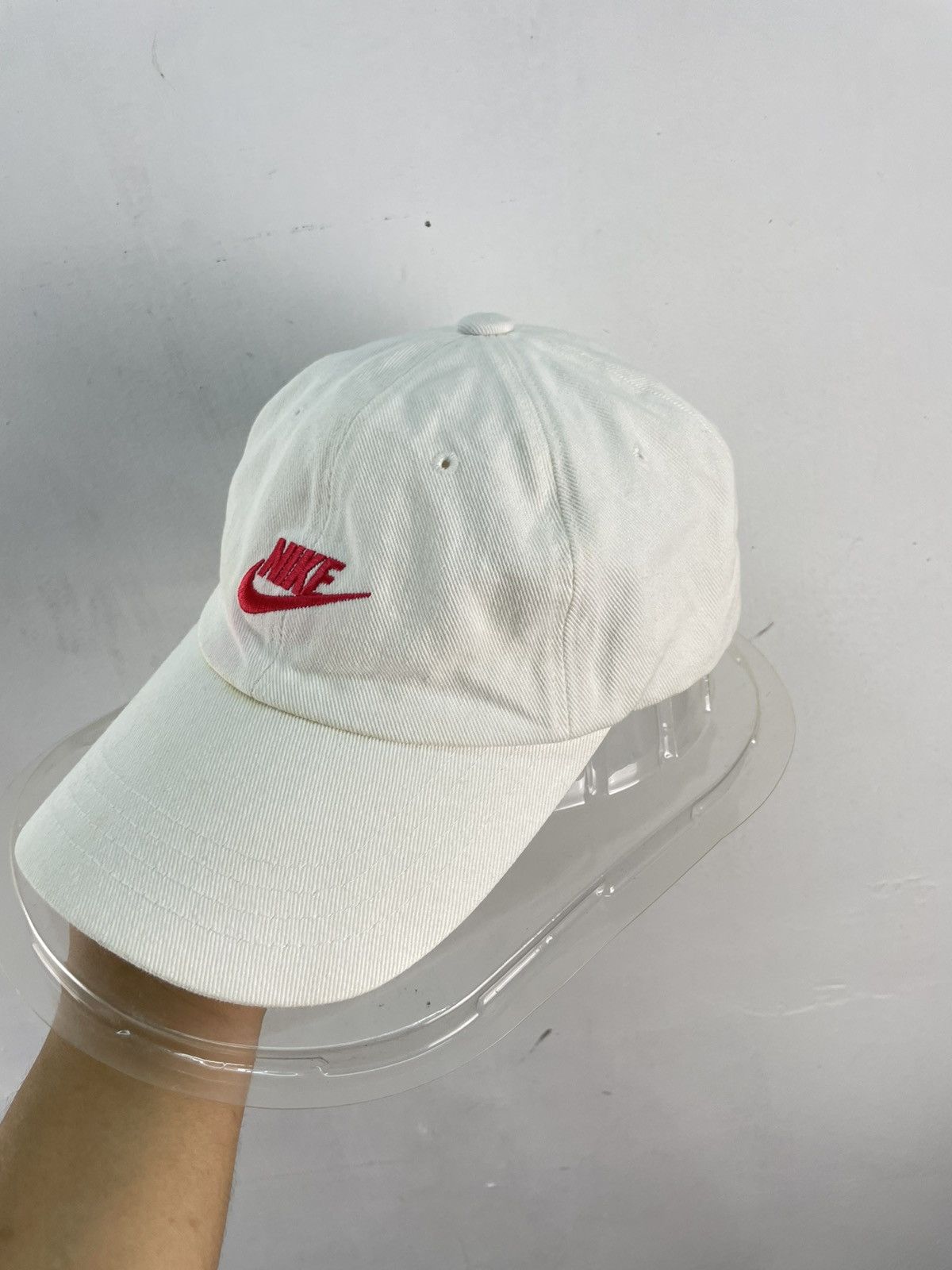 Nike × Vintage Vintage Nike Swoosh Baseball Cap One Size Size ONE SIZE - 2 Thumbnail