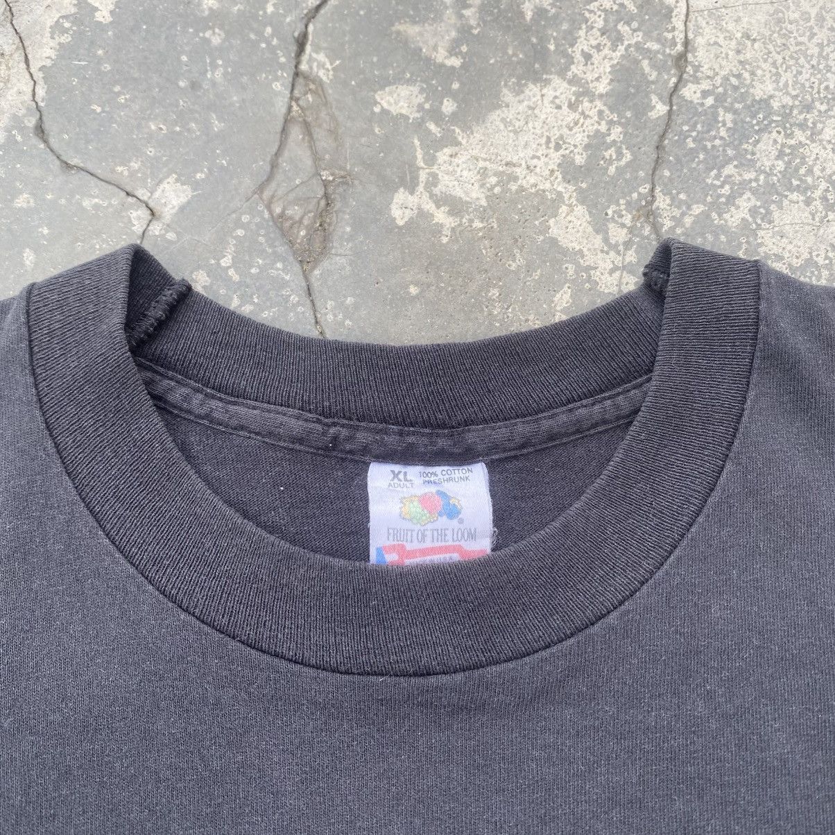 Vintage 1991 Caffeine Crop Sleeves tee Size US L / EU 52-54 / 3 - 3 Thumbnail