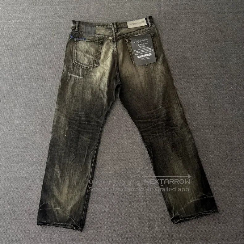 Neighborhood Neighborhood size XL Cow King Denim Pants Size US 27 - 3 Thumbnail