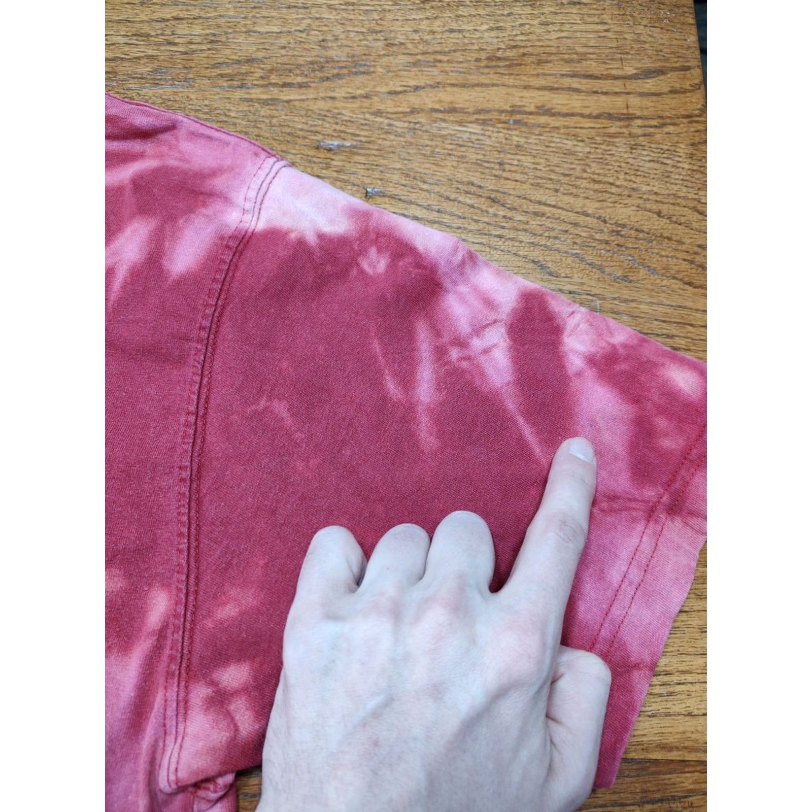 Carhartt Carhartt T Shirt Mens Regular Large Red Tie Dye Acid Wash Logo Graphic 90s Classic Outdoor Size US L / EU 52-54 / 3 - 3 Thumbnail