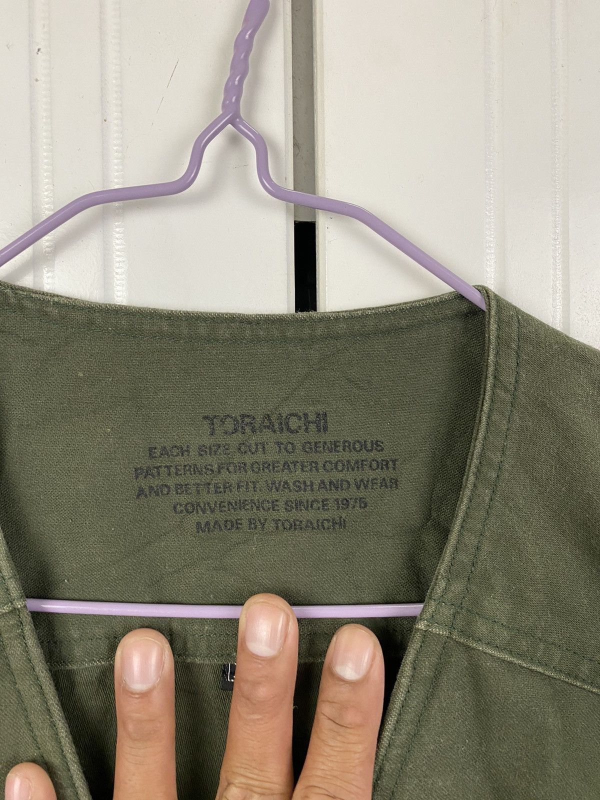 Japanese Brand × Vintage Vintage Vest Pocket Toraichi Japan Size US L / EU 52-54 / 3 - 8 Thumbnail