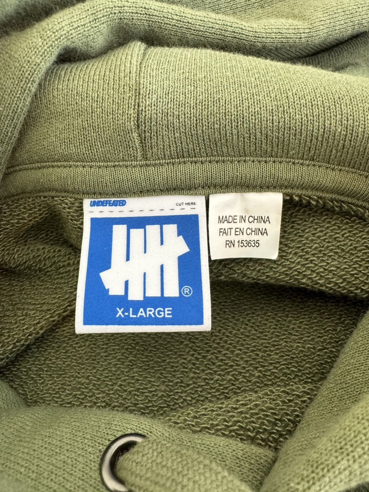 Undefeated Undefeated Stadium Icon "Olive" hoodie Size US XL / EU 56 / 4 - 4 Thumbnail