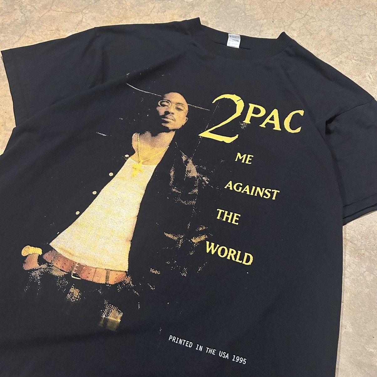 Rap Tees × Vintage Crazy Vintage 90s Tupac If I Die 2Nite Rap Tee Hip Hop Size US XL / EU 56 / 4 - 3 Thumbnail