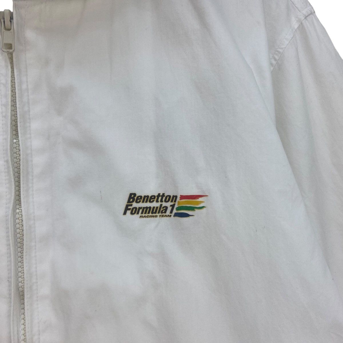 Benetton Vintage Benetton Formula 1 Racing Team Zipper Jacket Sweater Size US S / EU 44-46 / 1 - 5 Thumbnail