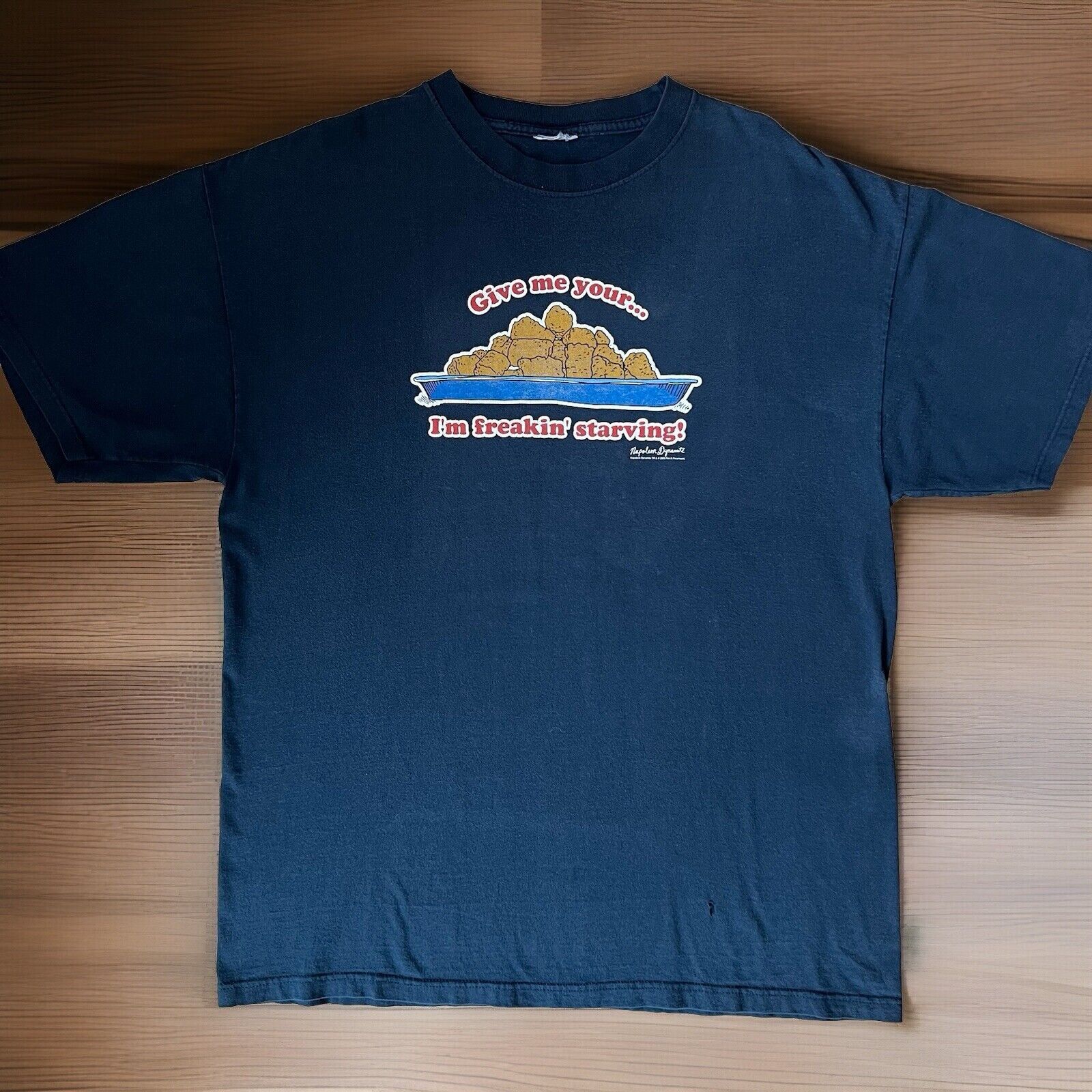 Vintage Vintage Napoleon Dynamite Shirt XL Navy Y2K Comedy Movie Size US XL / EU 56 / 4 - 1 Thumbnail