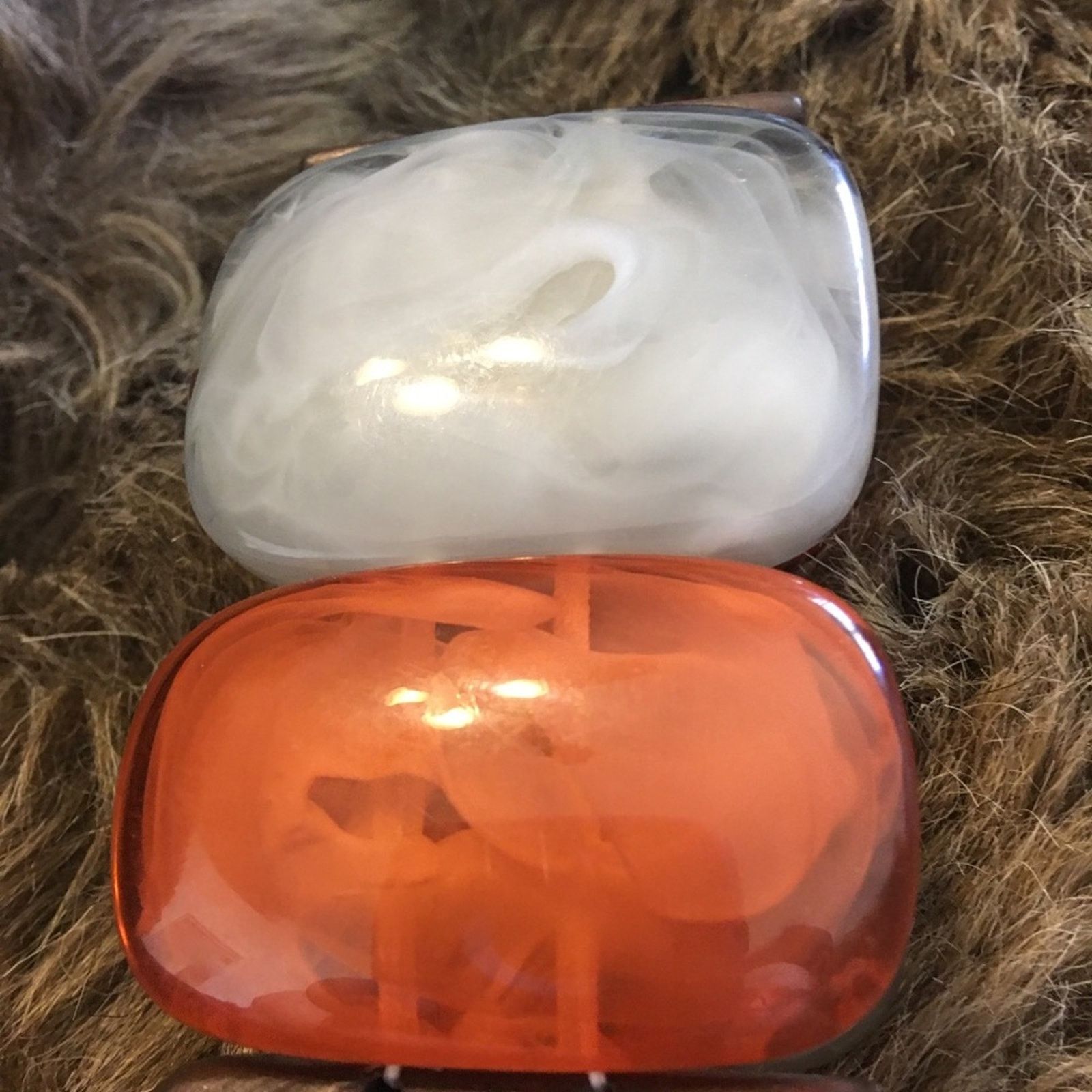 Jewelry Chunky wood and resin stretch bracelet Size ONE SIZE - 7 Thumbnail