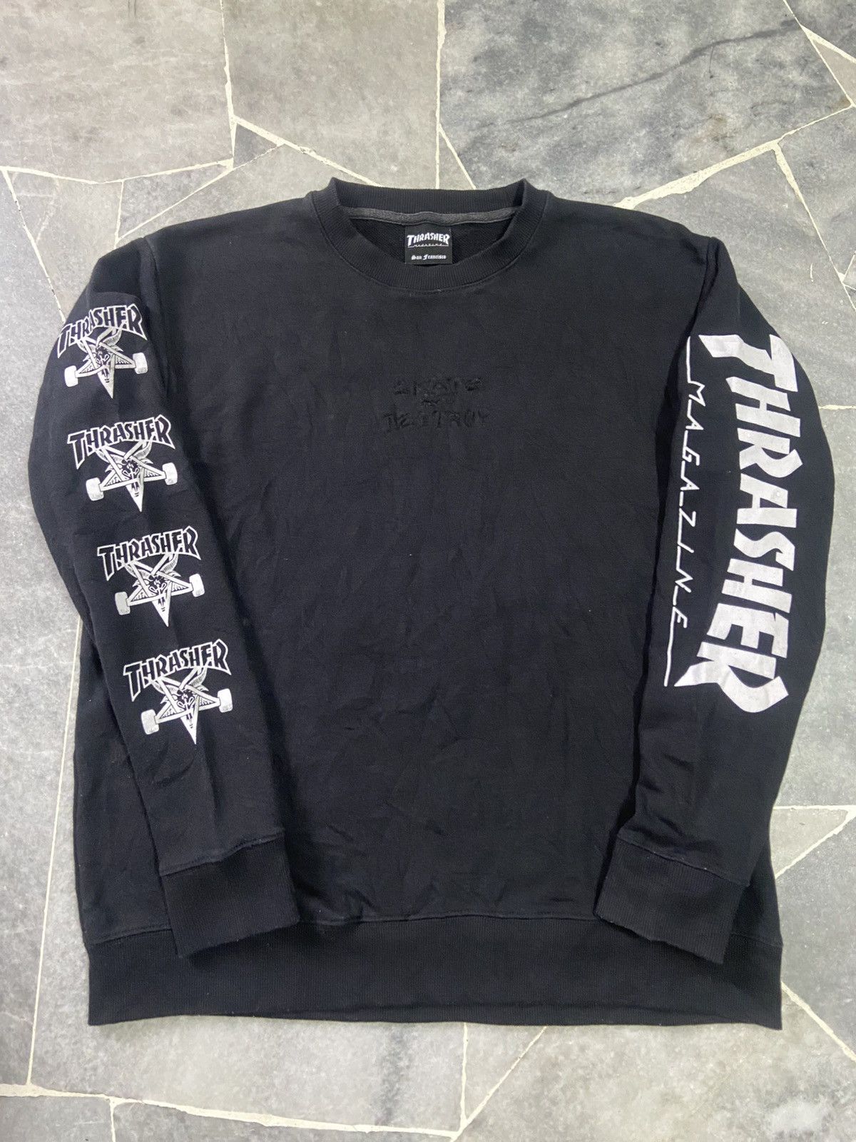 Thrasher Thrasher Skate And destroy Sweatshirt Size US M / EU 48-50 / 2 - 1 Thumbnail