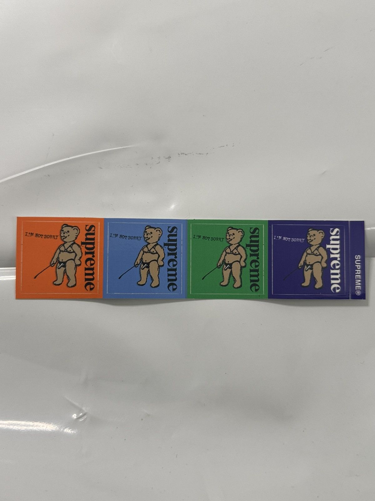 Supreme Supreme Dom Bear Mini Sticker Set Size ONE SIZE - 2 Thumbnail