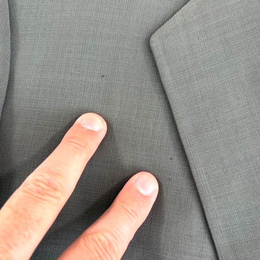 Giorgio Armani VINTAGE GIORGIO ARMANI Blazer Sport Coat 80s Wool 42R Olive Made in Italy Men Size 42R - 5 Thumbnail