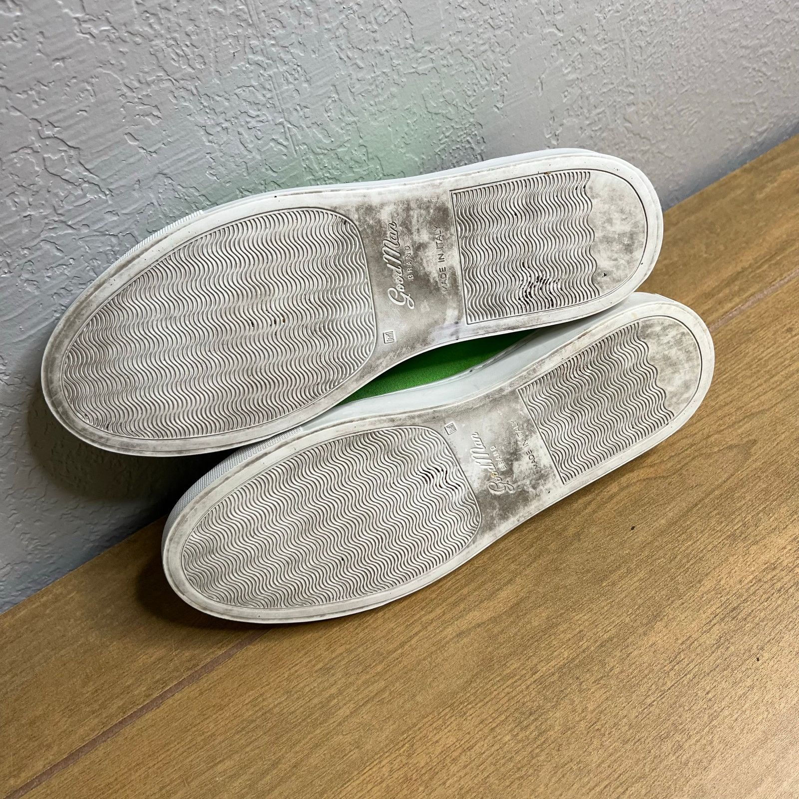 Good Man Brand Good Man Brand Green Low Top Sneakers Men’s Size 9 Luxury Size US 9 / EU 42 - 5 Thumbnail