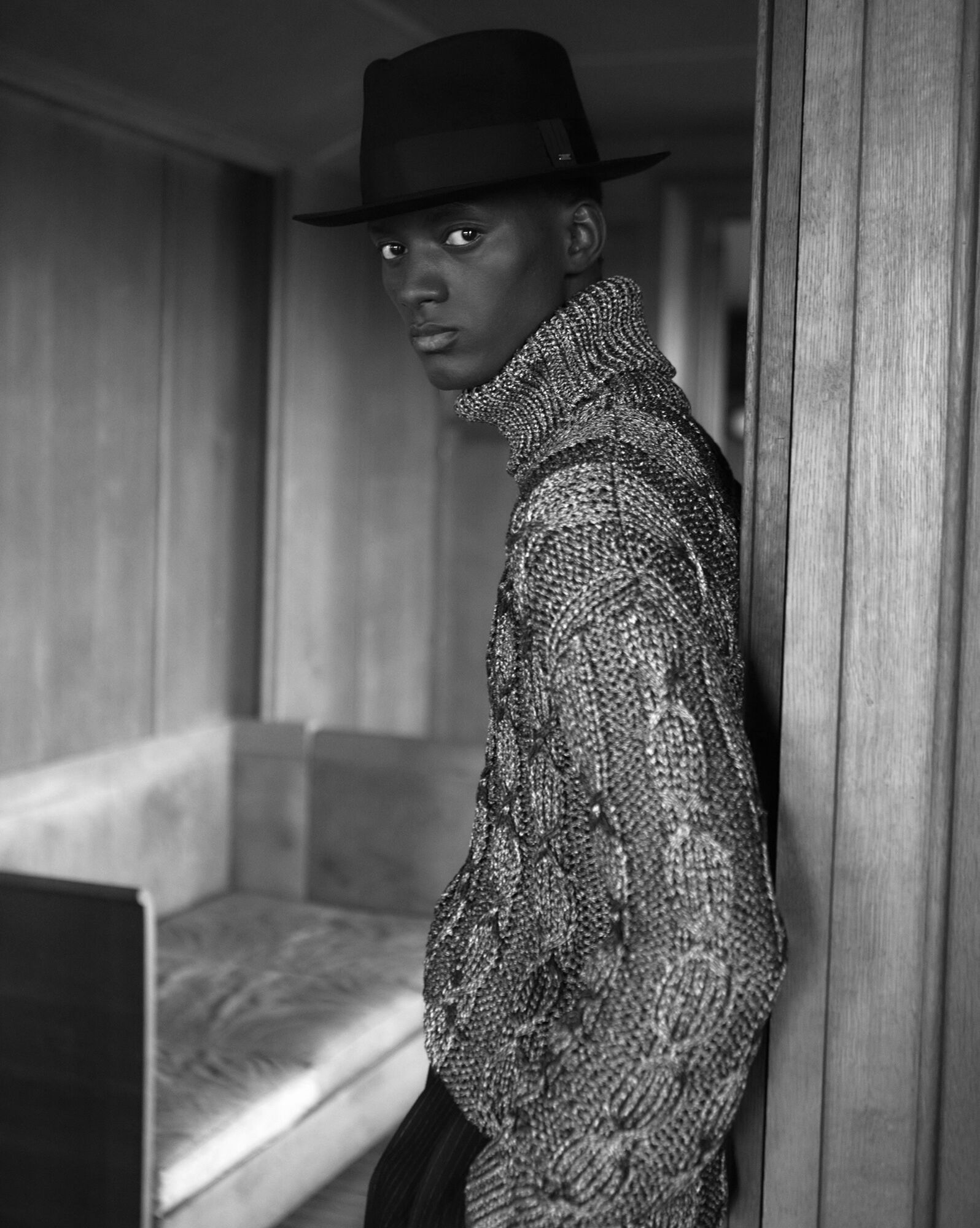 Saint Laurent Paris o1bcso1str0924 Turtleneck Sweater in Grey Size US XL / EU 56 / 4 - 3 Thumbnail