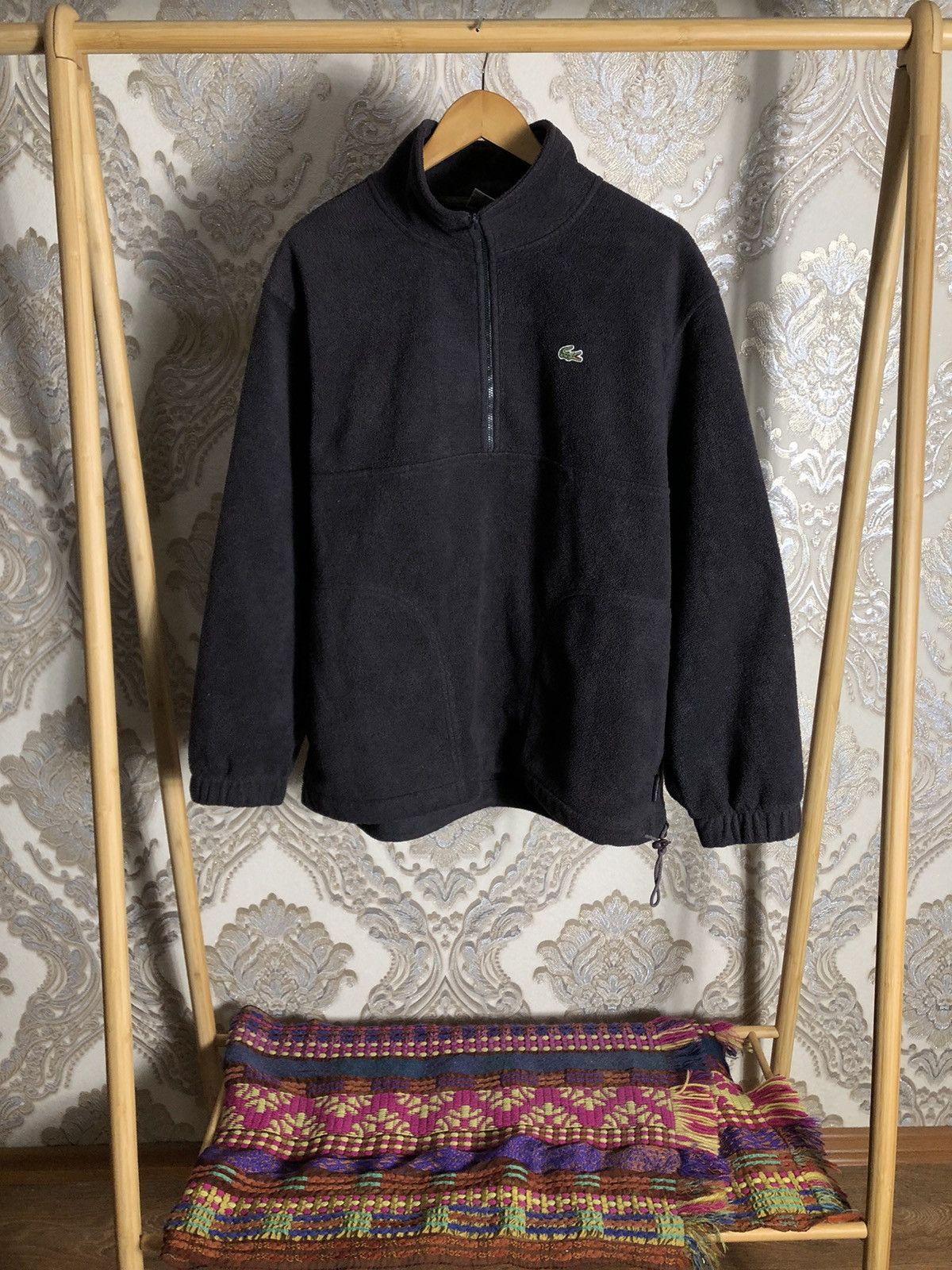 Lacoste VINTAGE LACOSTE CHEMISE SPORT FLEECE JACKET RETRO Y2K 90s Size US L / EU 52-54 / 3 - 1 Thumbnail