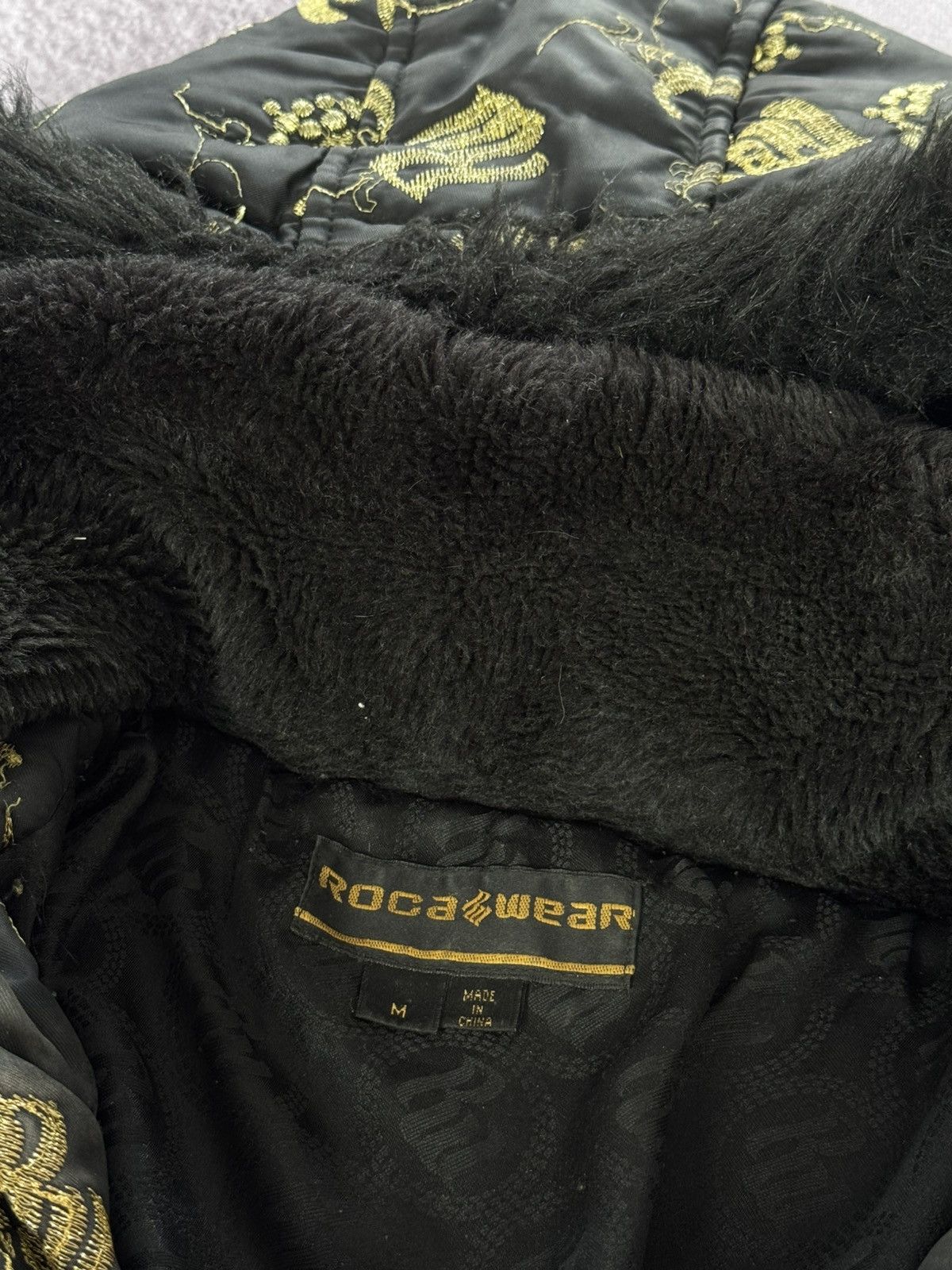 Rocawear Y2K Rocawear Cropped Hooded Puffer Jacket Size M / US 6-8 / IT 42-44 - 7 Thumbnail