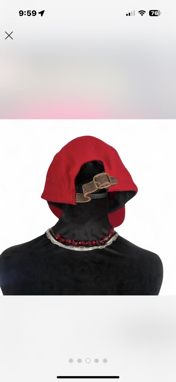 Supreme Supreme wool 5 panel hat Size ONE SIZE - 2 Thumbnail