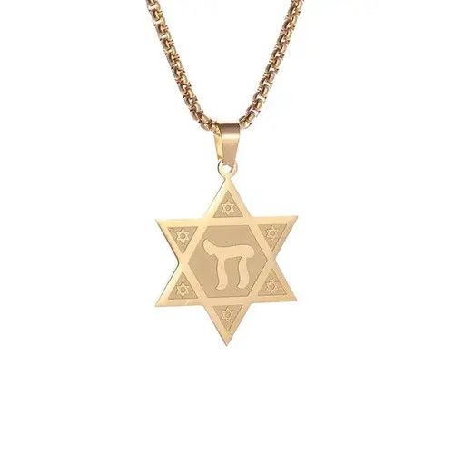 Jewelry Star of David Pendant Necklace Size ONE SIZE - 2 Thumbnail