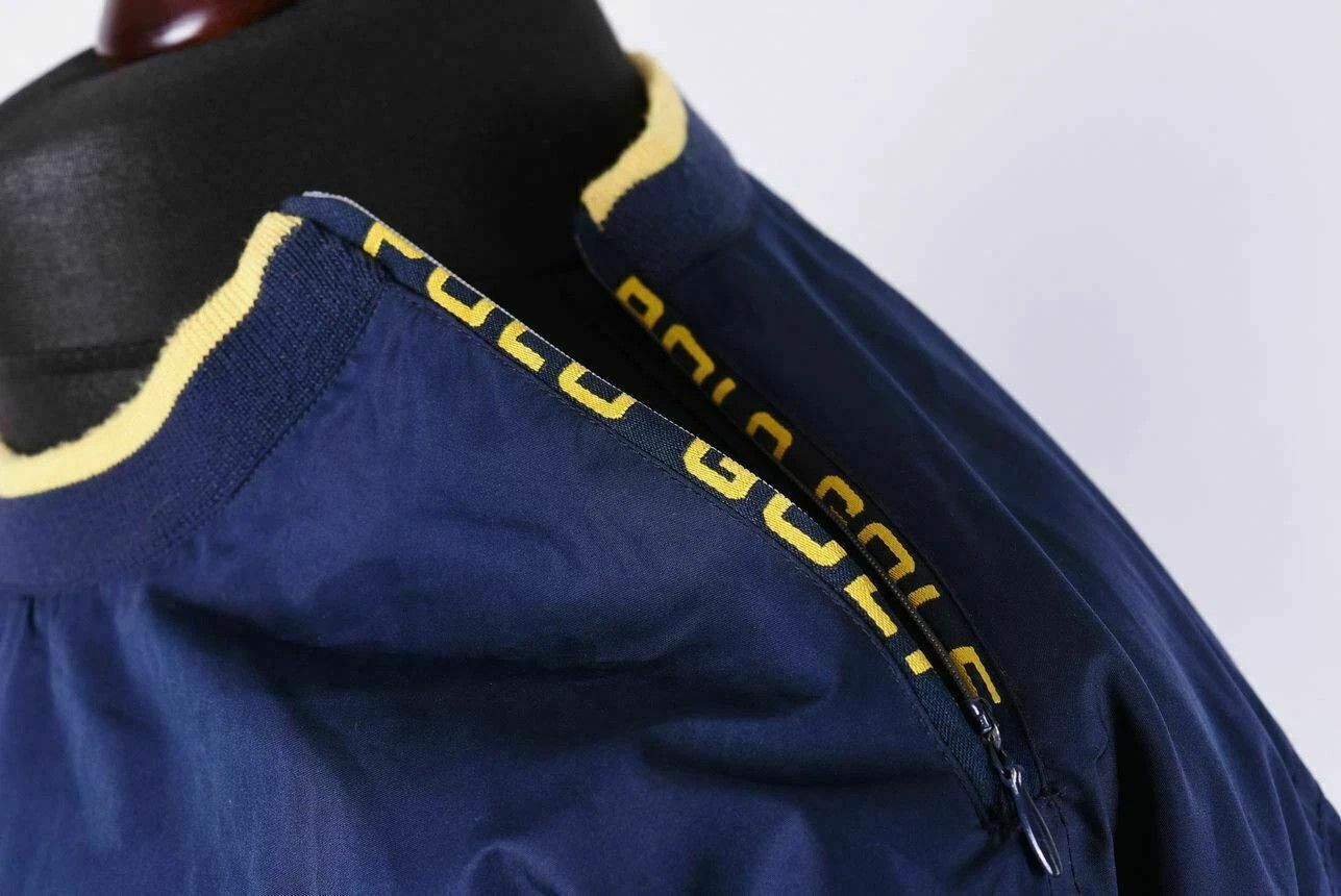 Polo Ralph Lauren Polo Golf Ralph Lauren Vintage Navy Windbreaker Jacket Size US L / EU 52-54 / 3 - 4 Thumbnail