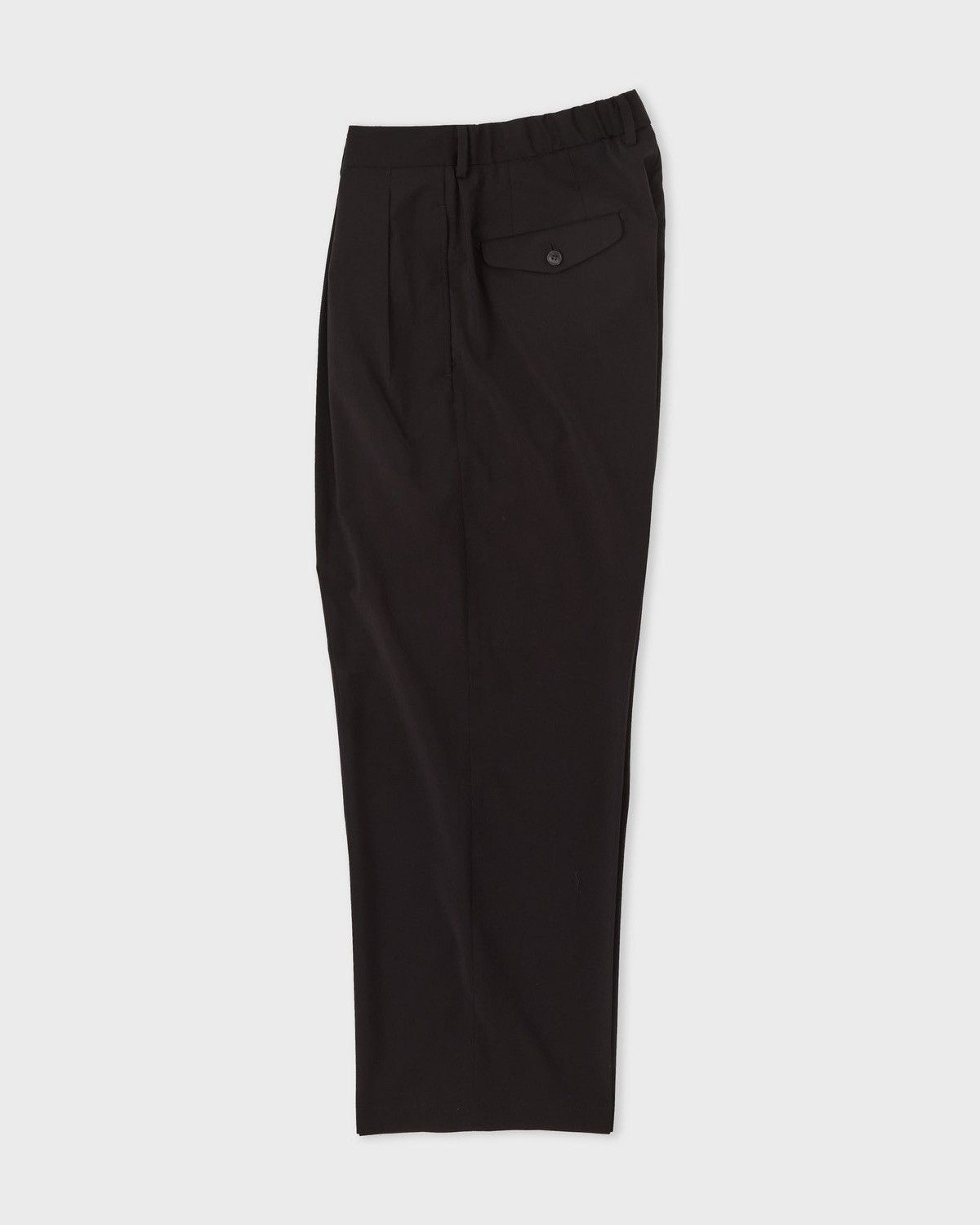 YOKO SAKAMOTO DOUBLE PLEATED TROUSERS, BROWN Size US 34 / EU 50 - 2 Thumbnail