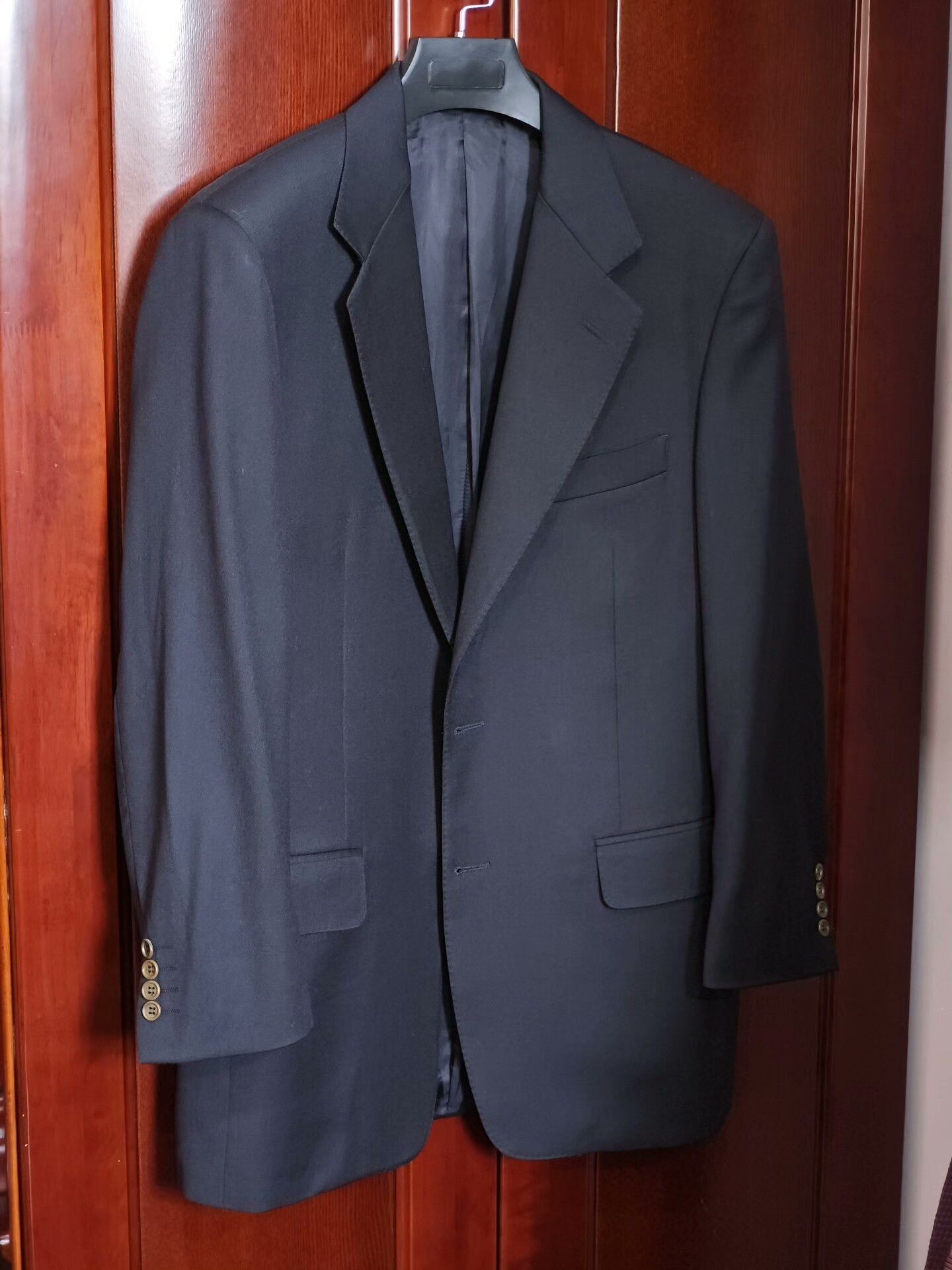 Canali Canali Italian Wool Suit Jacket Size US S / EU 44-46 / 1 - 1 Thumbnail