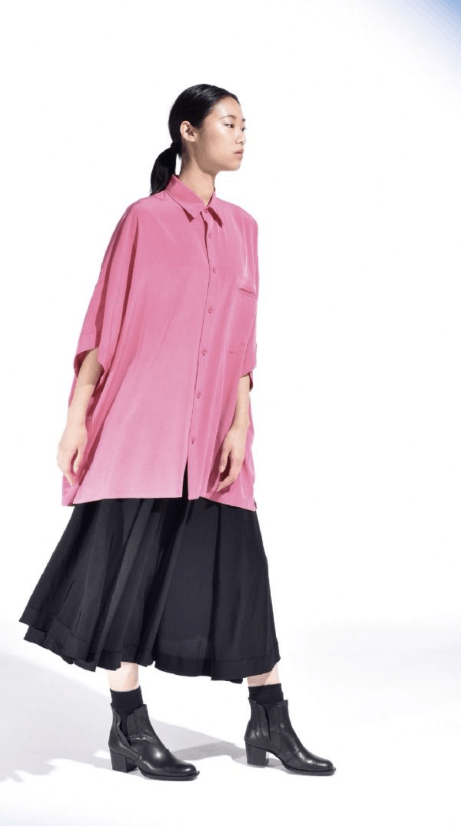 Ground Y × Yohji Yamamoto Yohji Yamamoto Ground Y - Dolman Big Shirt Size US L / EU 52-54 / 3 - 4 Thumbnail