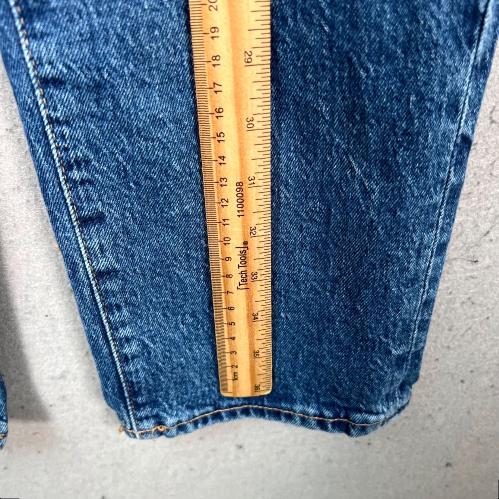 Vintage Denim Forum Jeans Womens 27 High Waisted Classic Blue Mom Jeans 90s Size 27" / US 4 / IT 40 - 7 Thumbnail