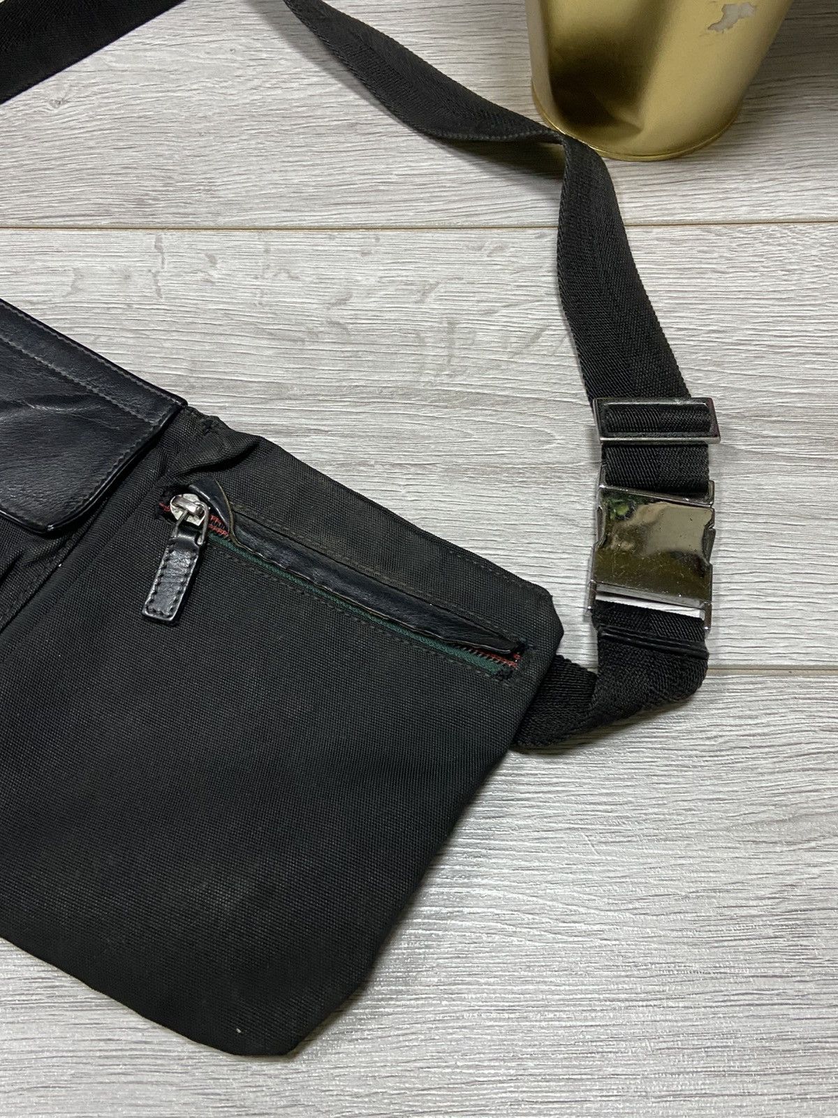 Gucci GUCCI Canvas Waist bag Black Size ONE SIZE - 4 Thumbnail