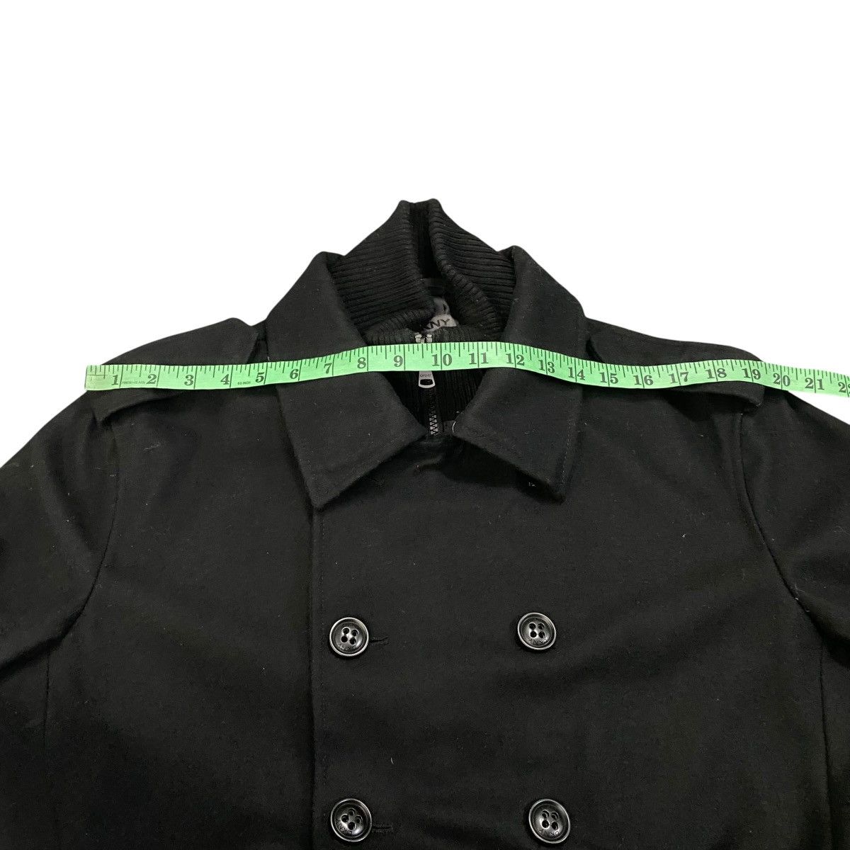DKNY Donna Karan New York Wool Button/Zipper Jacket L Size Size US L / EU 52-54 / 3 - 15 Thumbnail