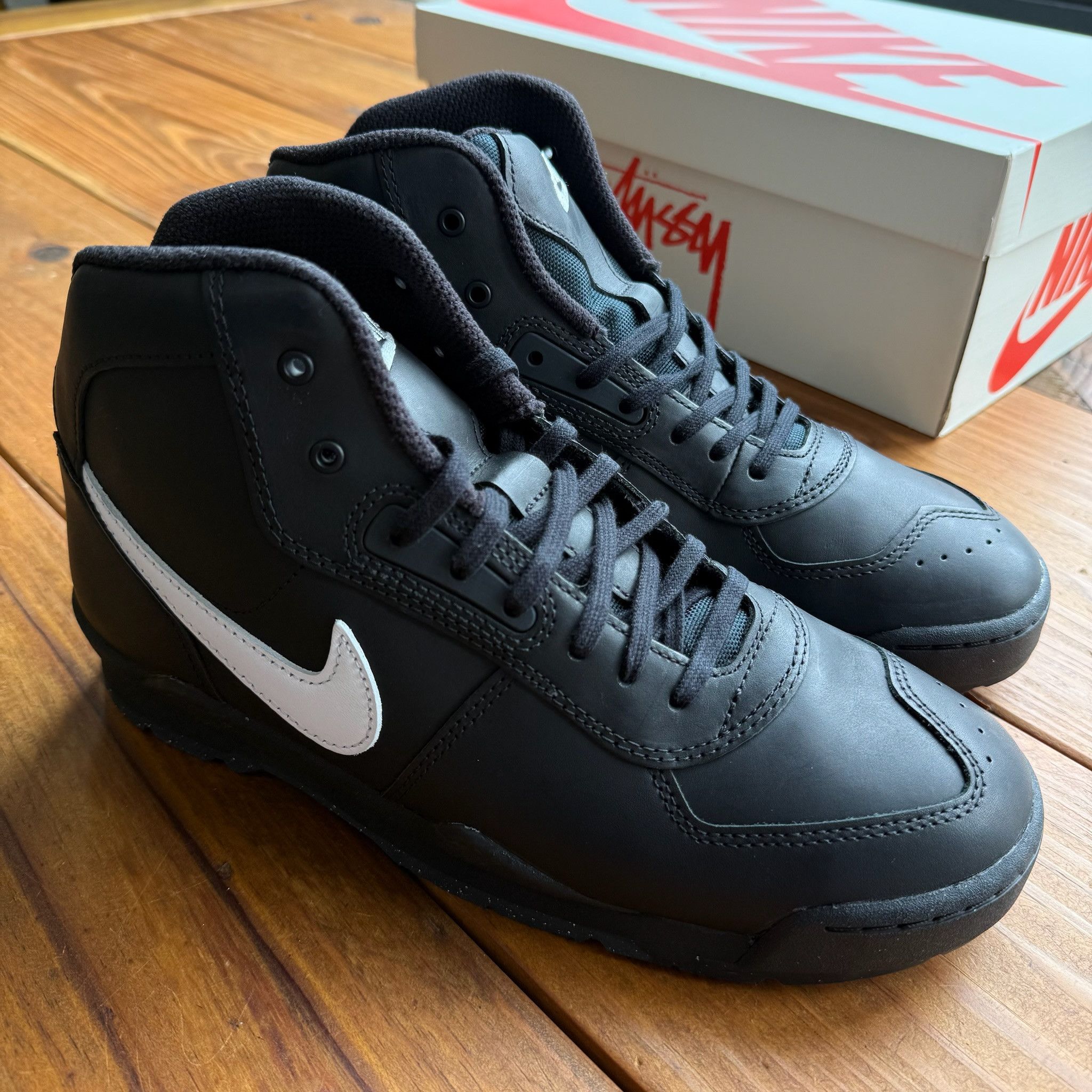 Nike × Stussy Size 10 - Stussy x Air Baltoro 'Black White' - HV0484-001 Size US 10 / EU 43 - 8 Thumbnail