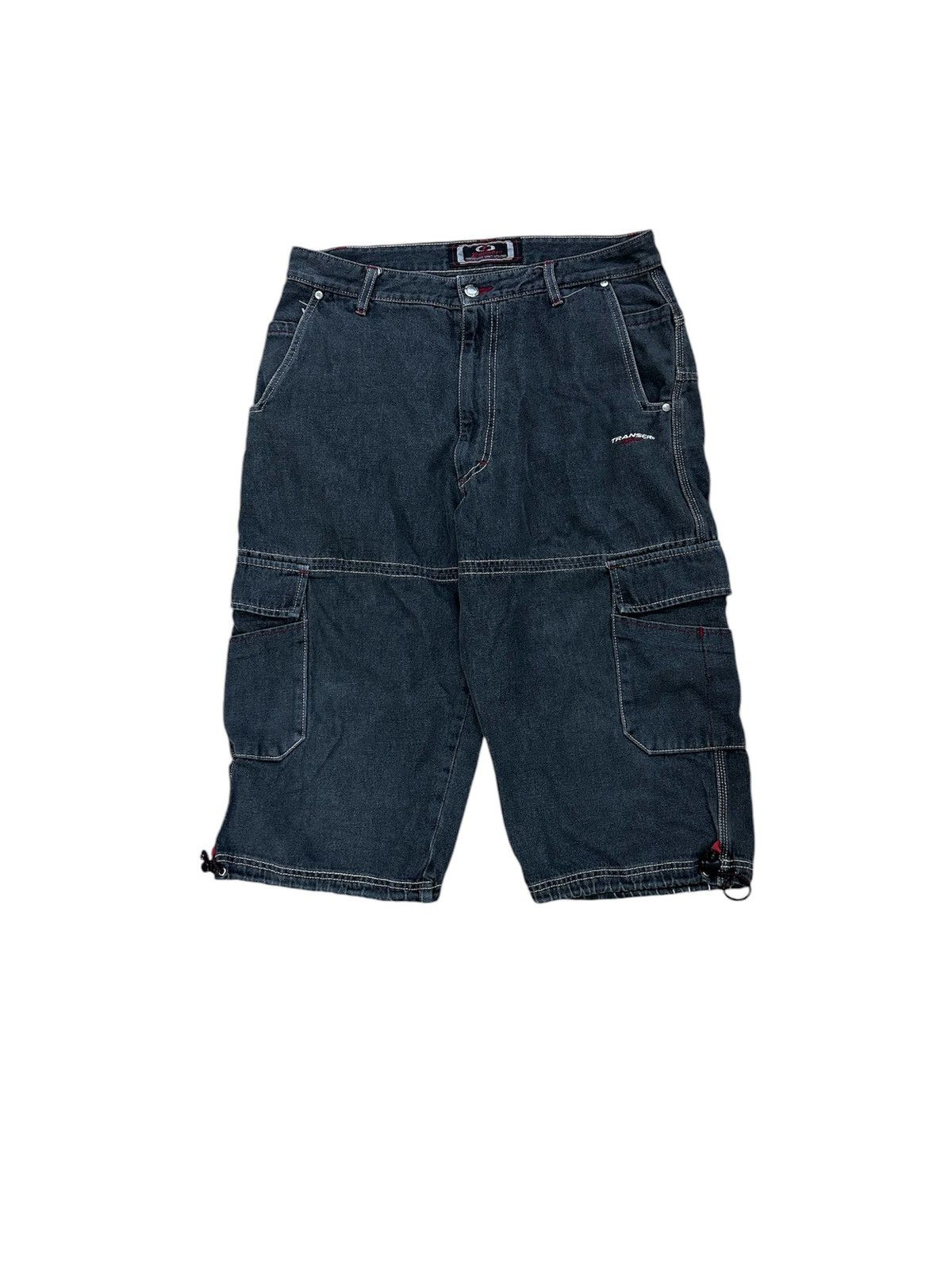 Ecko Unltd. × JNCO × Southpole Vintage Transer Skate Denim Baggy Jorts Jeans Jnco Y2K Style Size US 32 / EU 48 - 1 Thumbnail