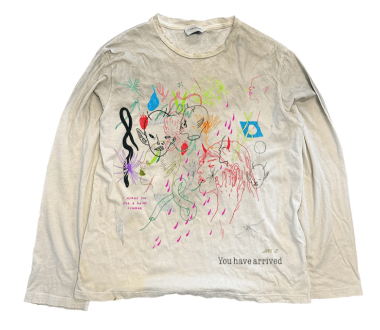 Japanese Brand Dirty T Shirt Size US XL / EU 56 / 4 - 1 Thumbnail
