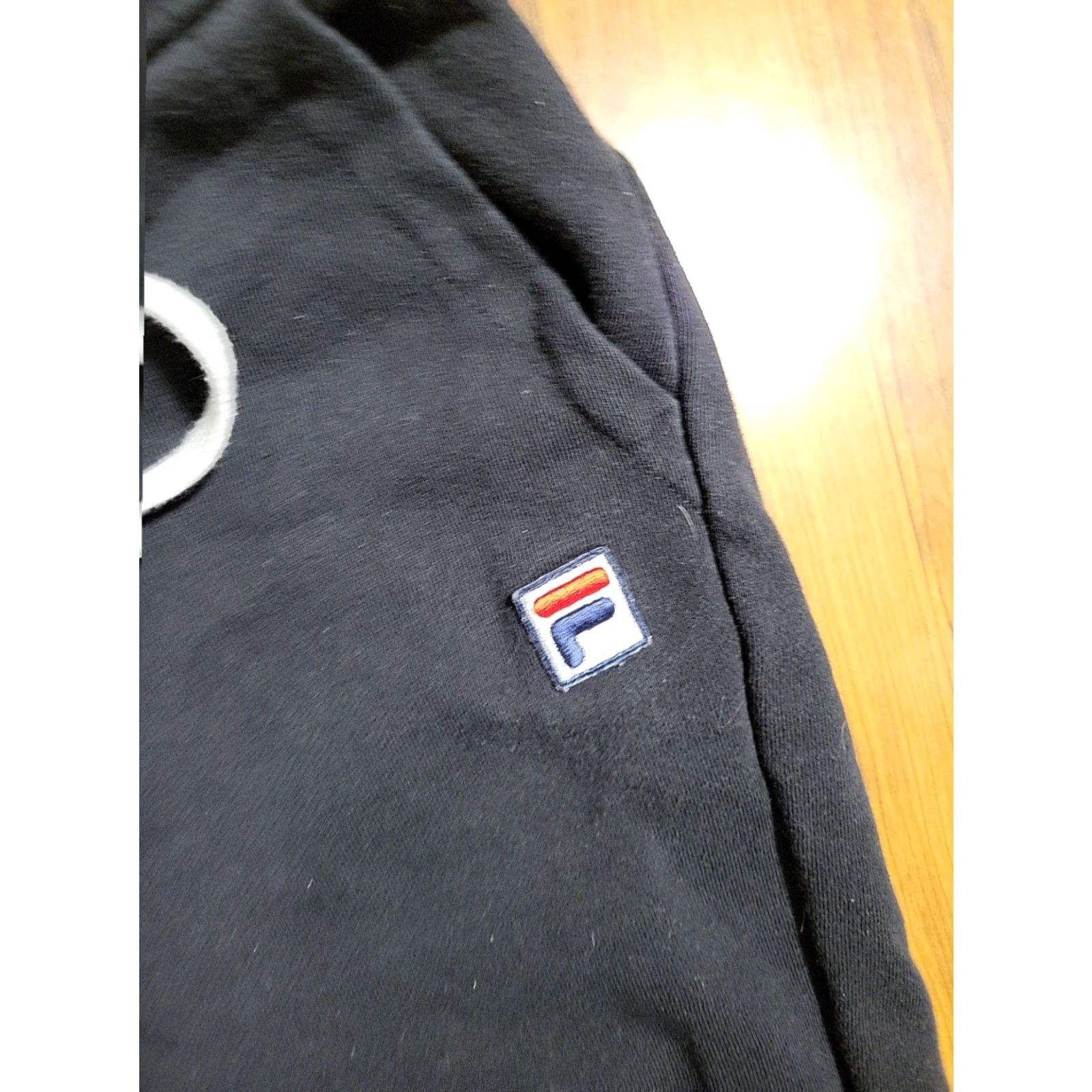 Fila VINTAGE FILA Sweatpants Black Adults Small Waist 26"-30" Inseam 26.5" 90's Likeonew Size 30" / US 8 / IT 44 - 4 Thumbnail