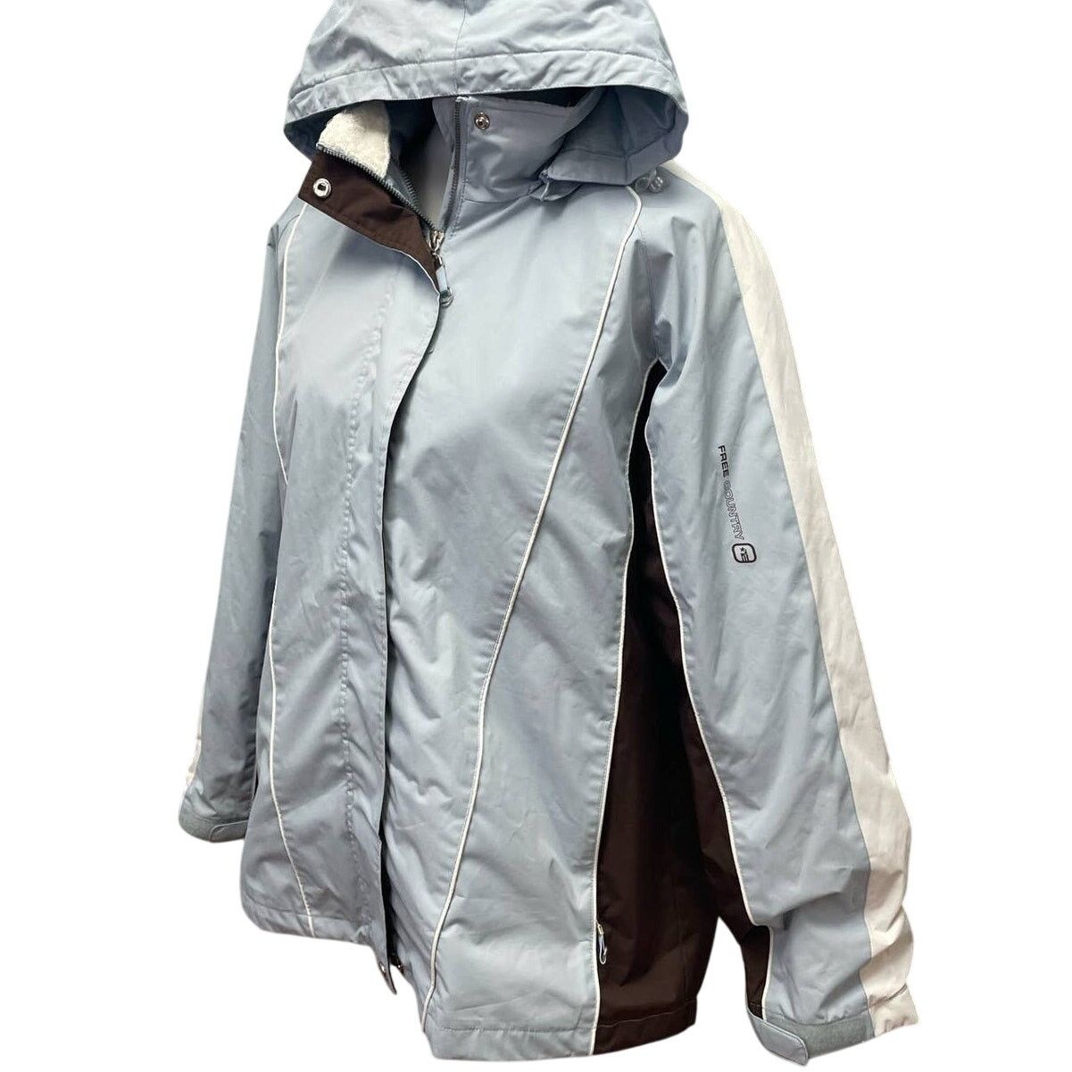 Free Country Radiance Free County Womens Large Polyester Blend Coat Size L / US 10 / IT 46 - 1 Thumbnail