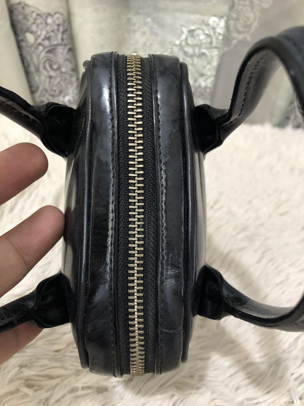 Comme des Garcons × Designer COMME des GARCONS Mini Leather Handbag Size ONE SIZE - 15 Thumbnail