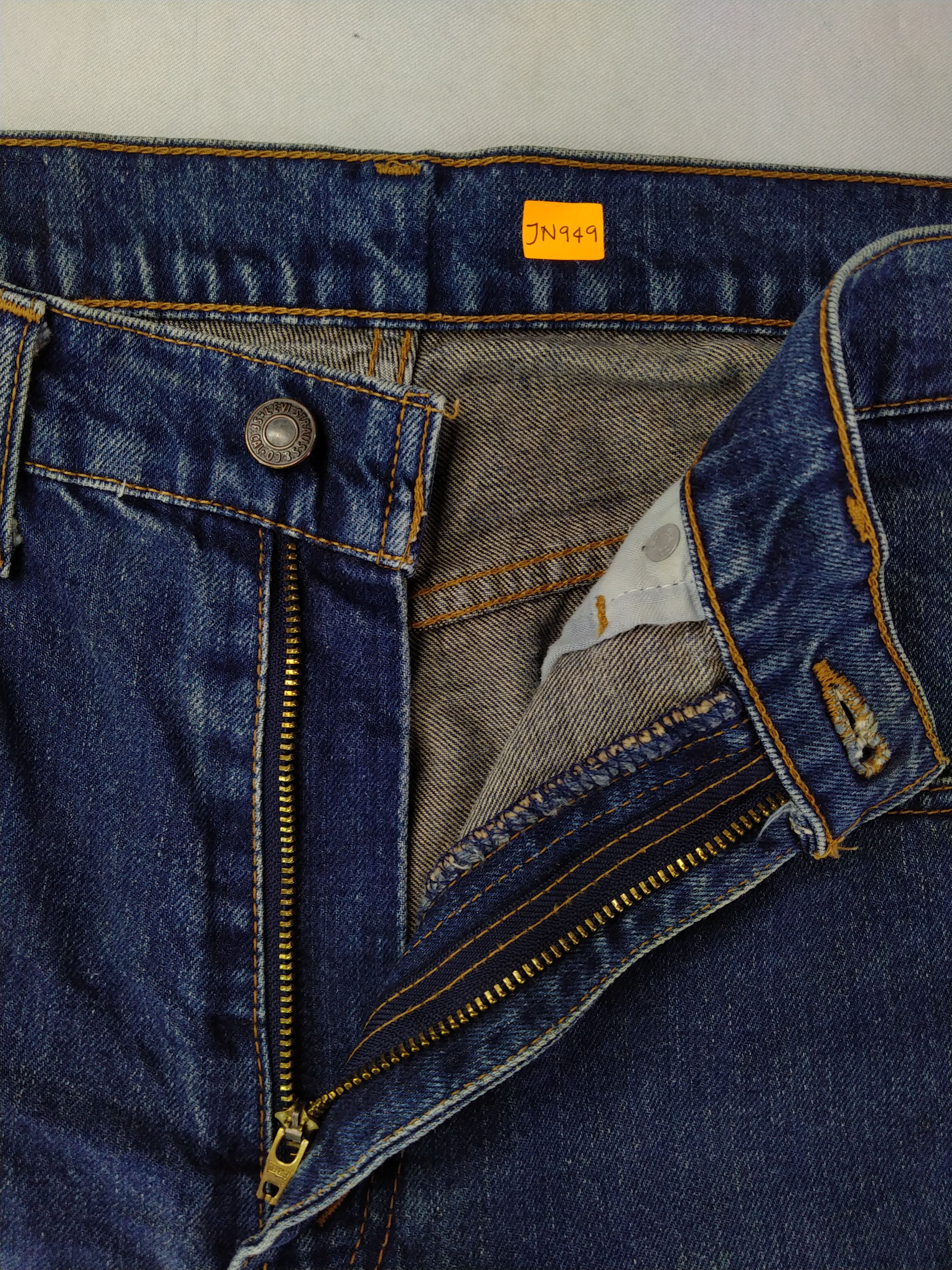Levi's Faded Blue Vintage Levi's 512 Jeans 32x29 Denim -JN949 Size US 32 / EU 48 - 6 Thumbnail