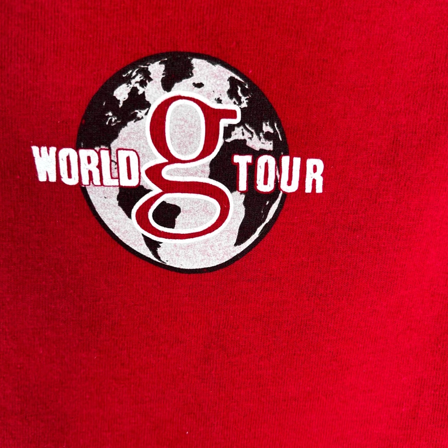 Gildan Garth Brooks World Tour 2015 Pittsburg PA Men's Graphic Print Red T-Shirt M Gildan Vintage Graphic Print Shirt Men Red Size US M / EU 48-50 / 2 - 3 Thumbnail