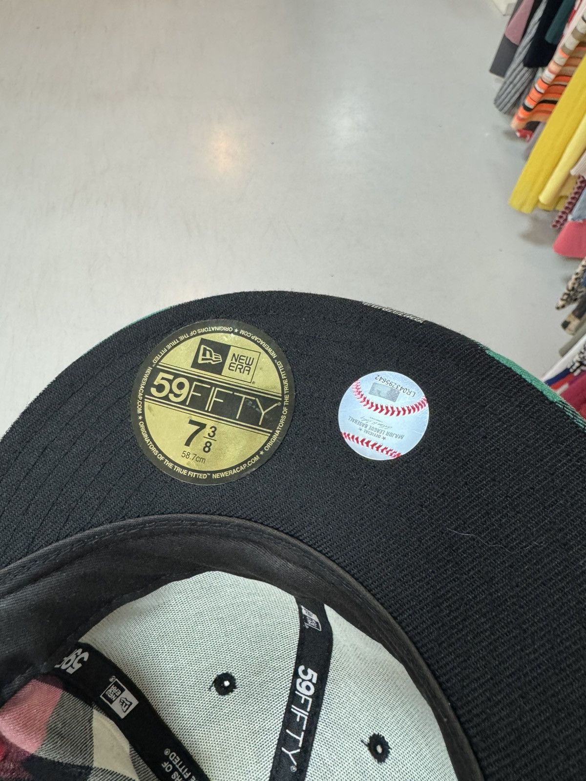 New Era New Era Atlanta Braves checkered cap Size ONE SIZE - 3 Thumbnail