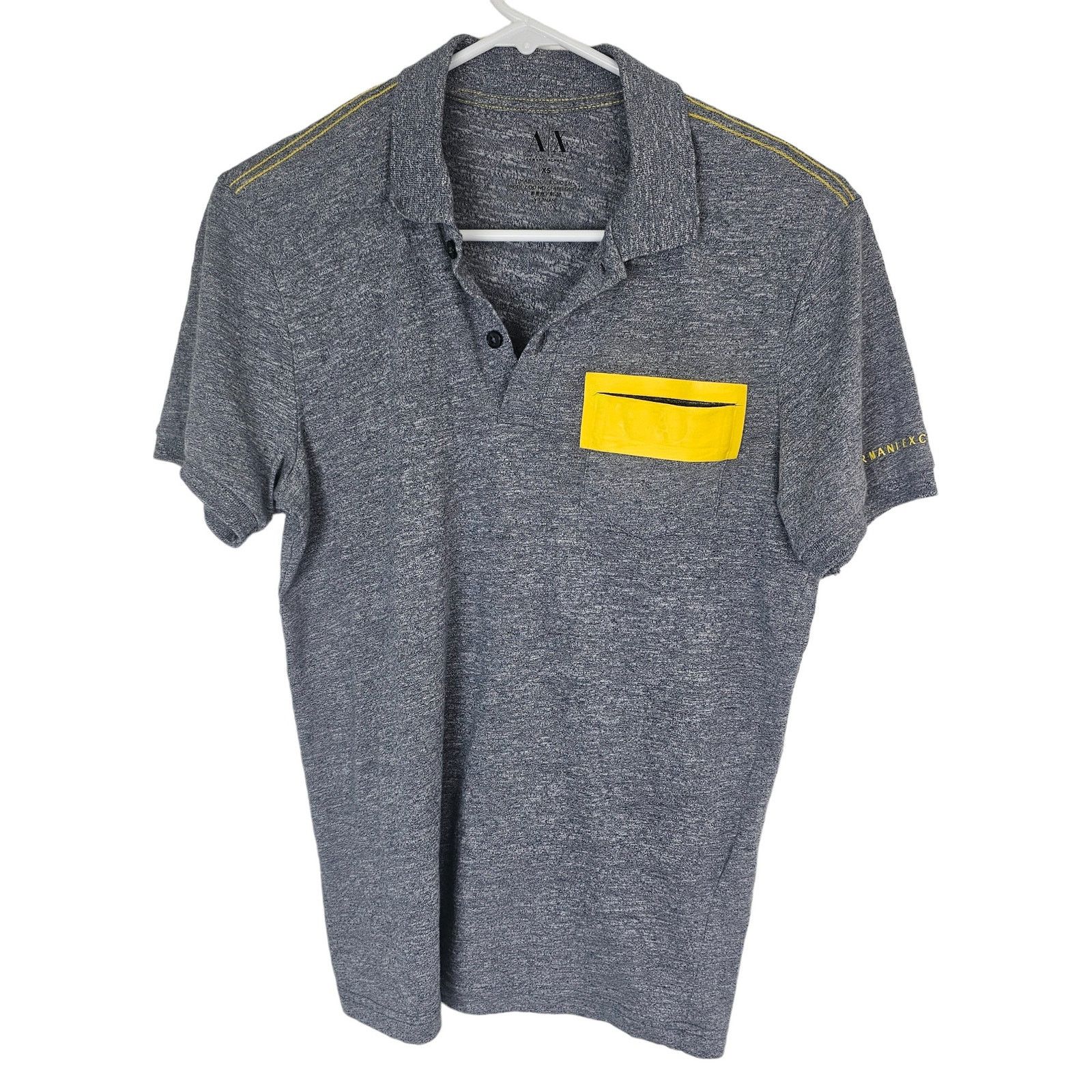 Armani Exchange Armani Exchange Mens Polo Shirt Size XS Minimalist Preppy Size US XS / EU 42 / 0 - 1 Thumbnail