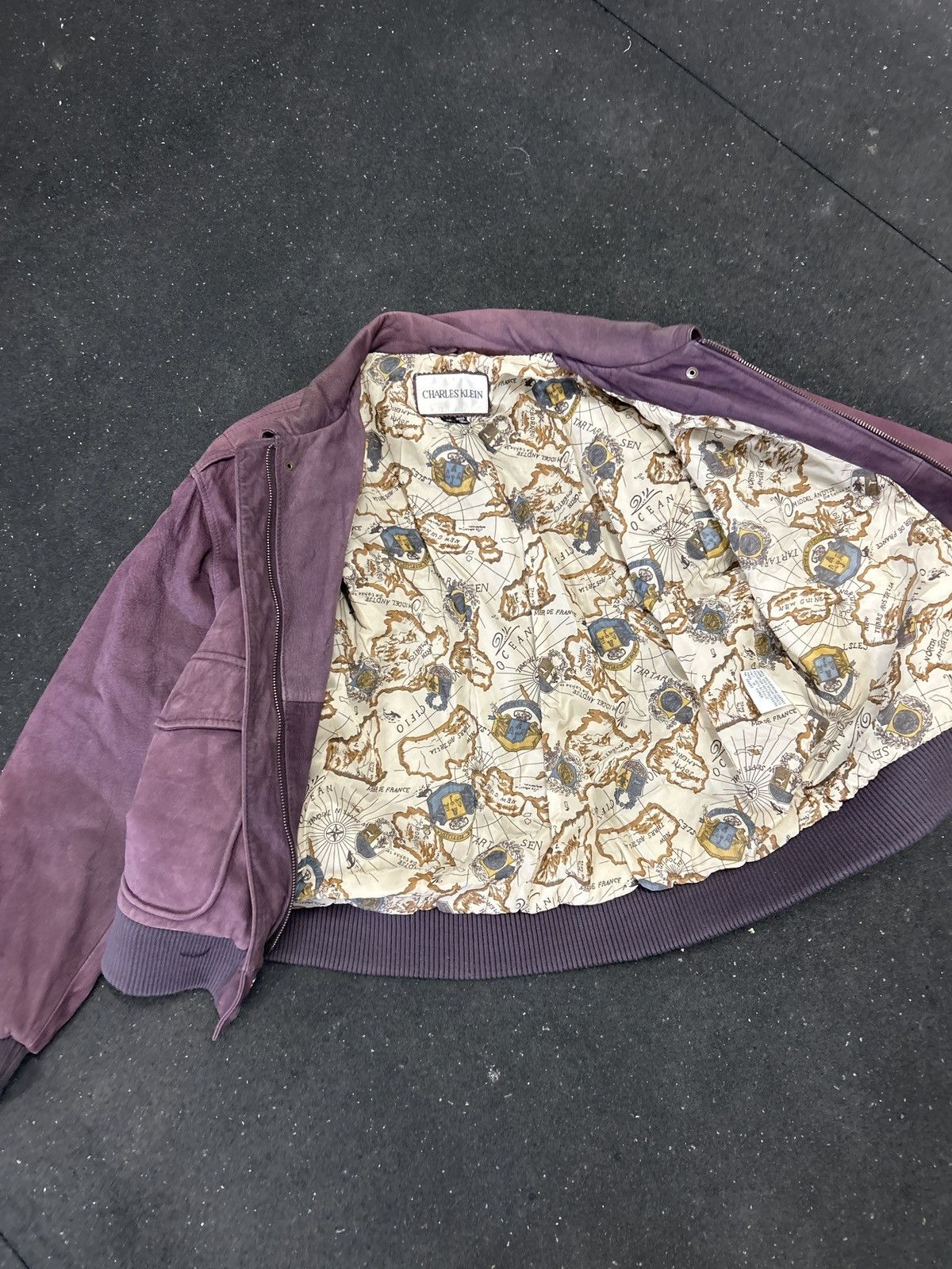 Other Charles Klein Leather Bomber Size M / US 6-8 / IT 42-44 - 4 Thumbnail