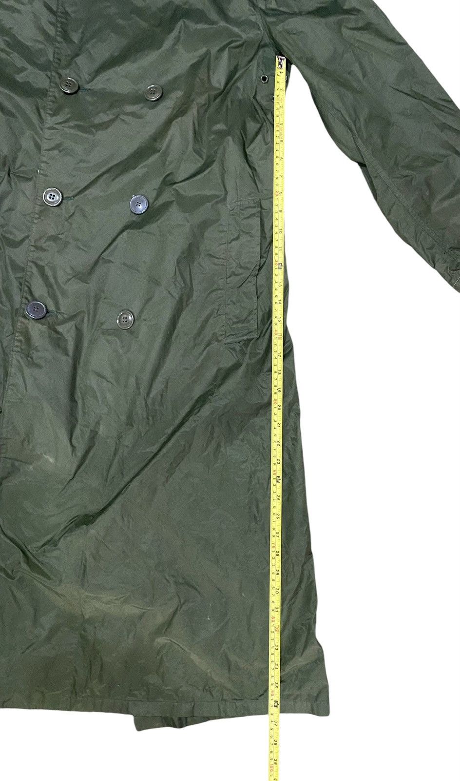 Vintage Vtg🔥ARMY Nylon Long Coat Size US M / EU 48-50 / 2 - 25 Thumbnail