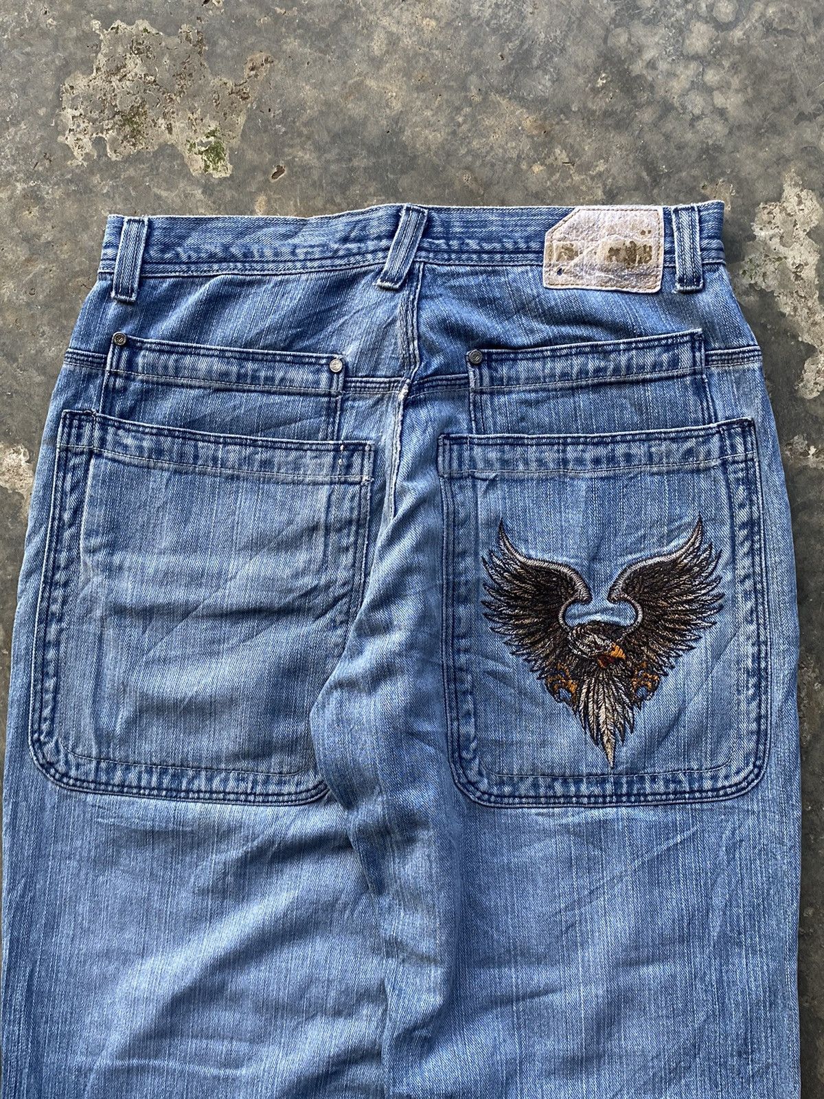 JNCO Jnco 85 eagle Buzzard Wide leg Size US 33 - 6 Thumbnail