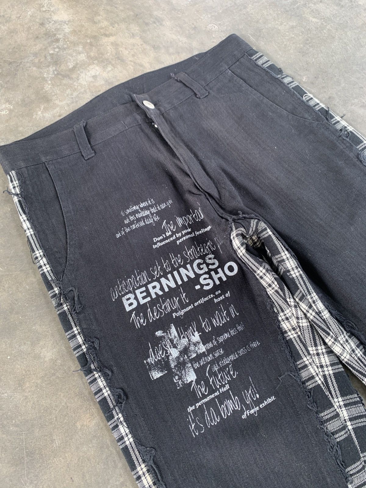 BERNINGS SHO 2000s y2k Berningsho Rebuild Pants ifsixwasnine lgbstyle Size US 27 - 6 Thumbnail